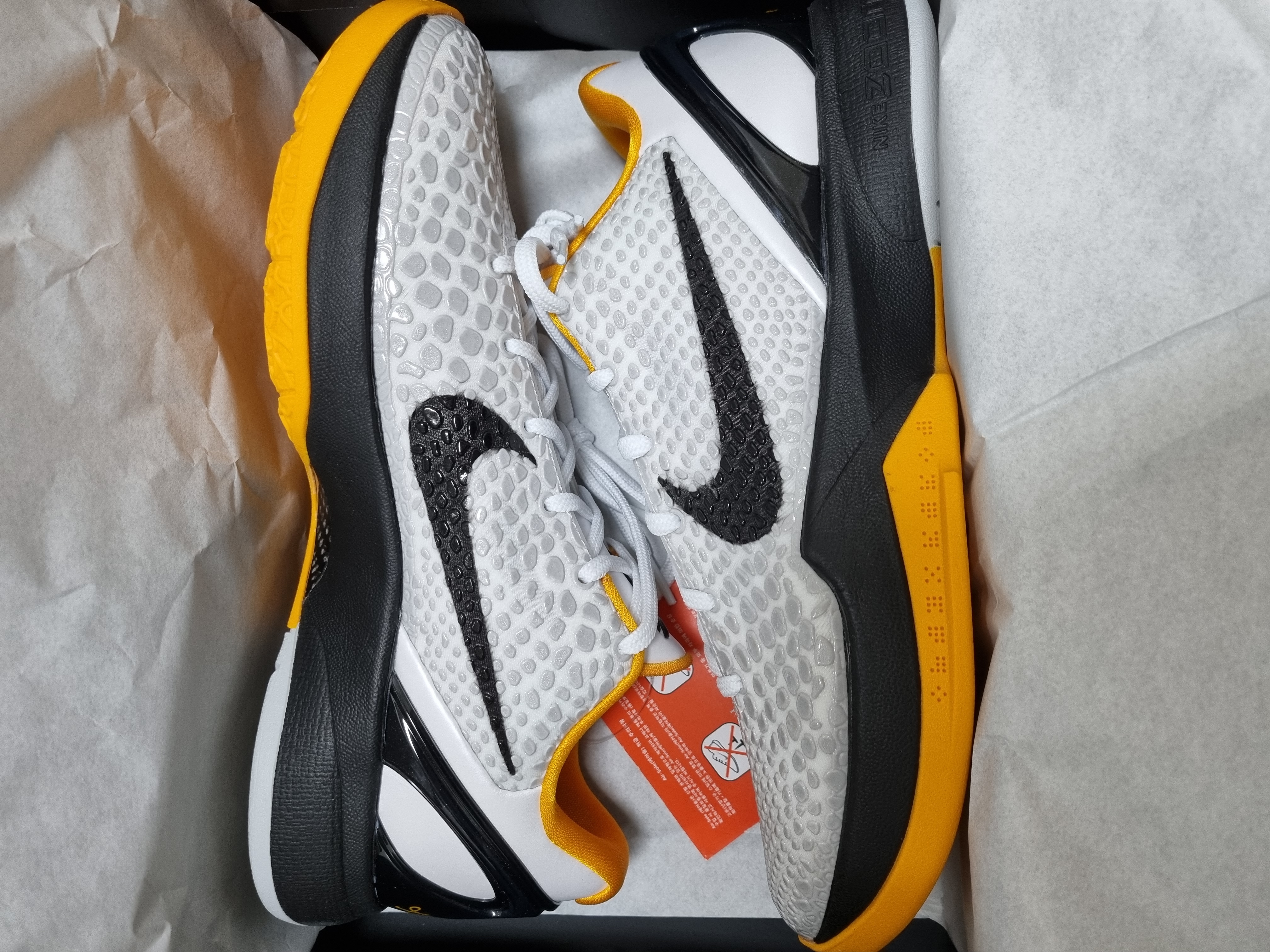 Nike Kobe 6 Protro White Del Sol 착용 스타일 - 3
