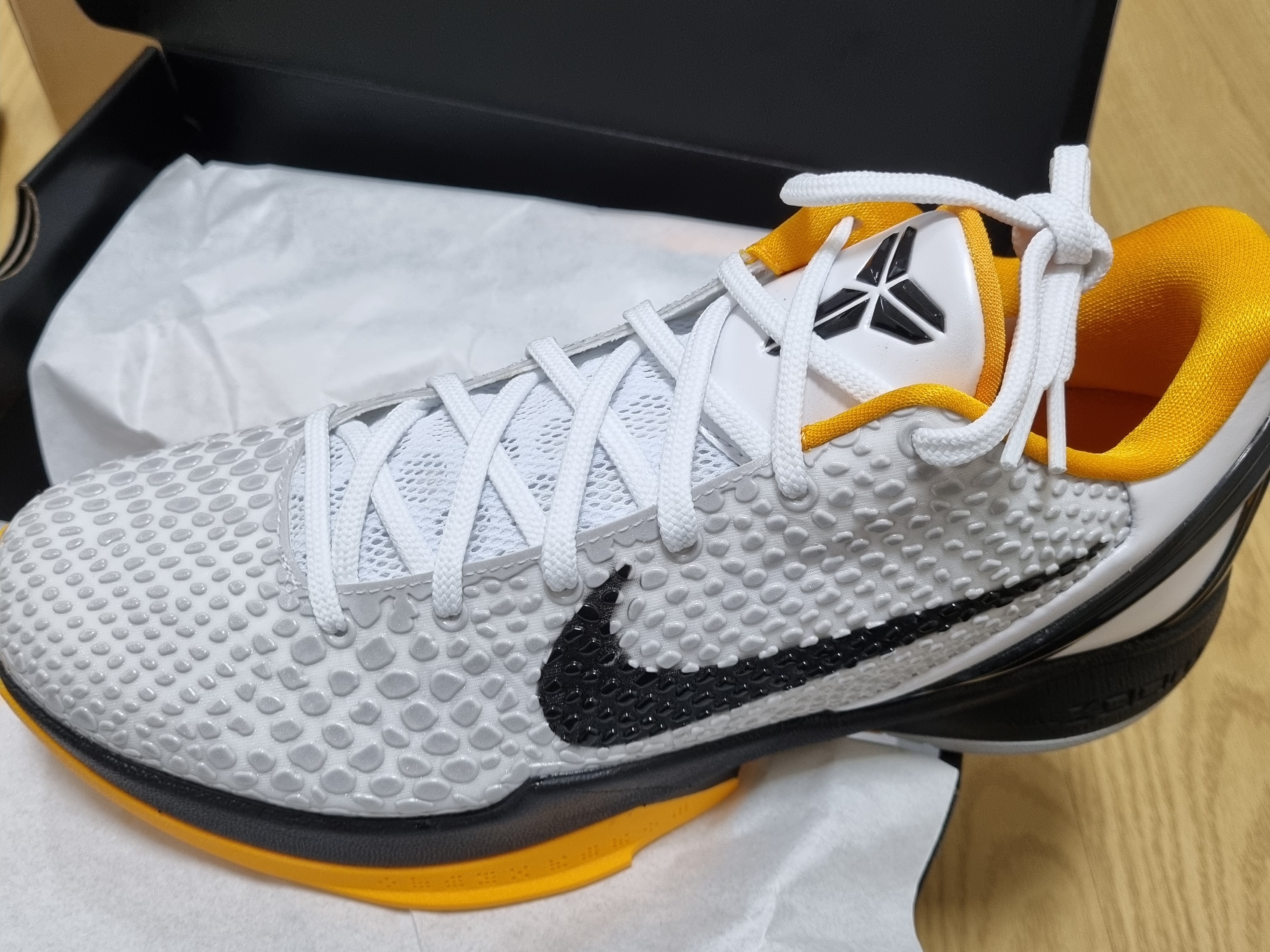 Nike Kobe 6 Protro White Del Sol 착용 스타일 - 2