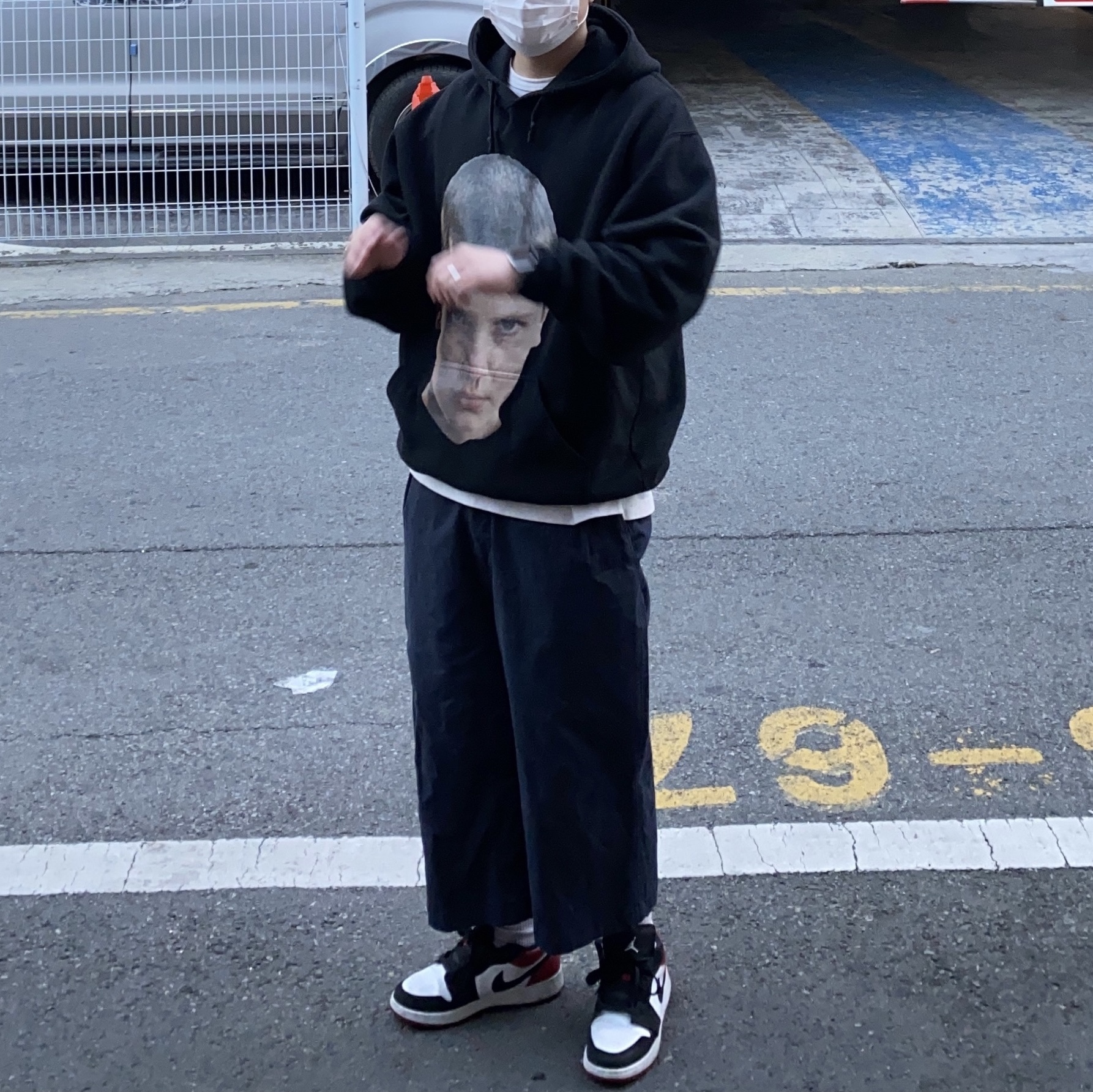 Jordan 1 Low Black Toe 착용 스타일