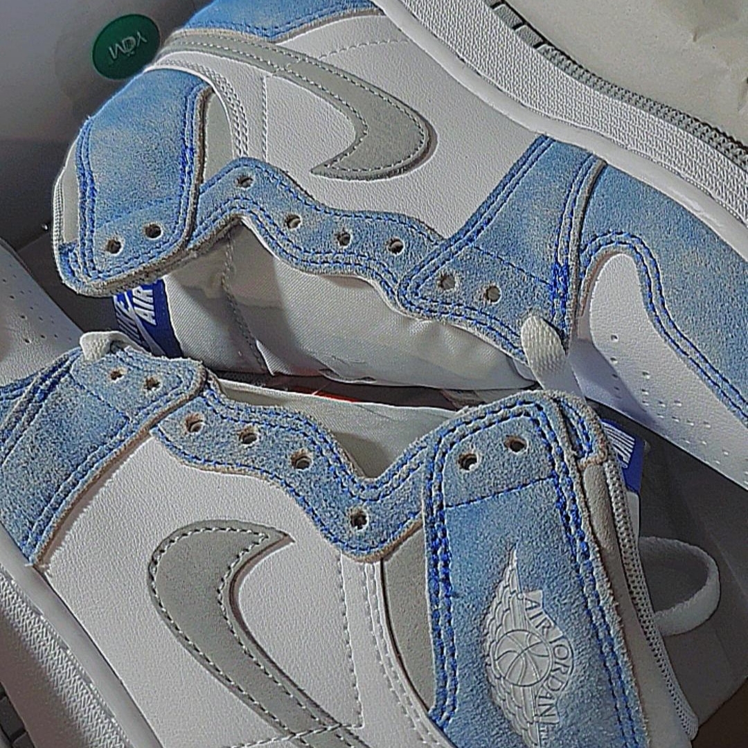 (GS) Jordan 1 Retro High OG Hyper Royal 착용 스타일 - 3