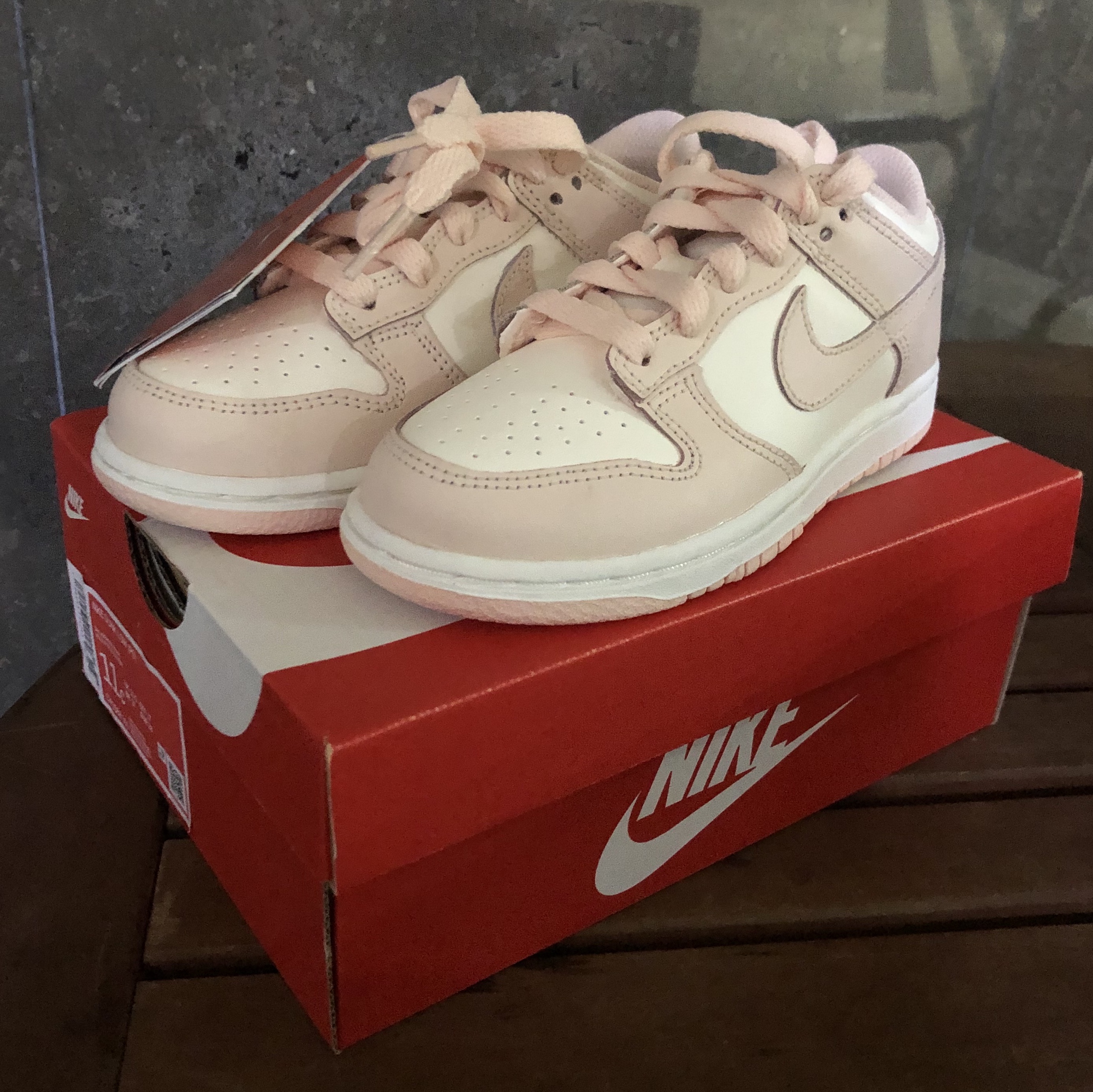 (PS) Nike Dunk Low Orange Pearl 착용 스타일