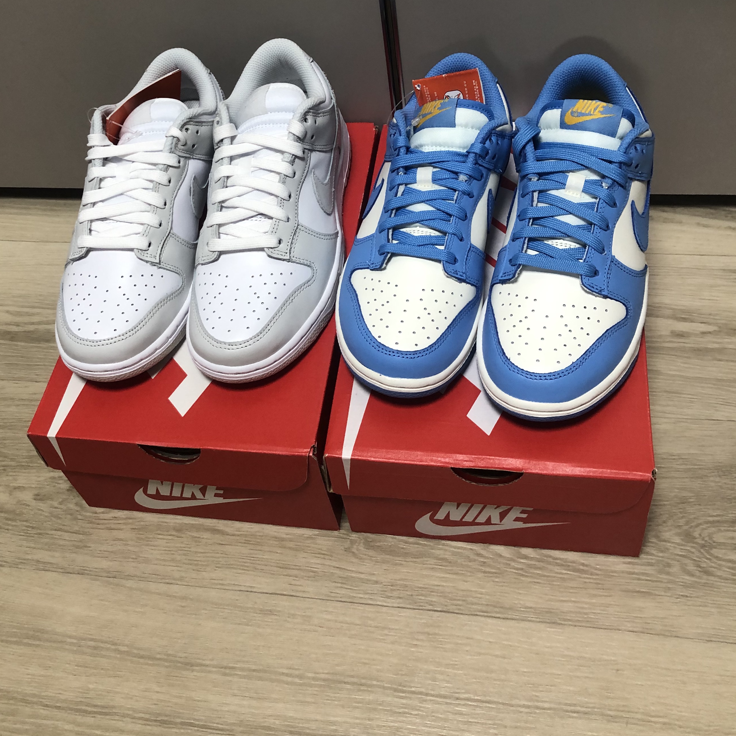 (W) Nike Dunk Low Photon Dust, (W) Nike Dunk Low Coast 착용 스타일