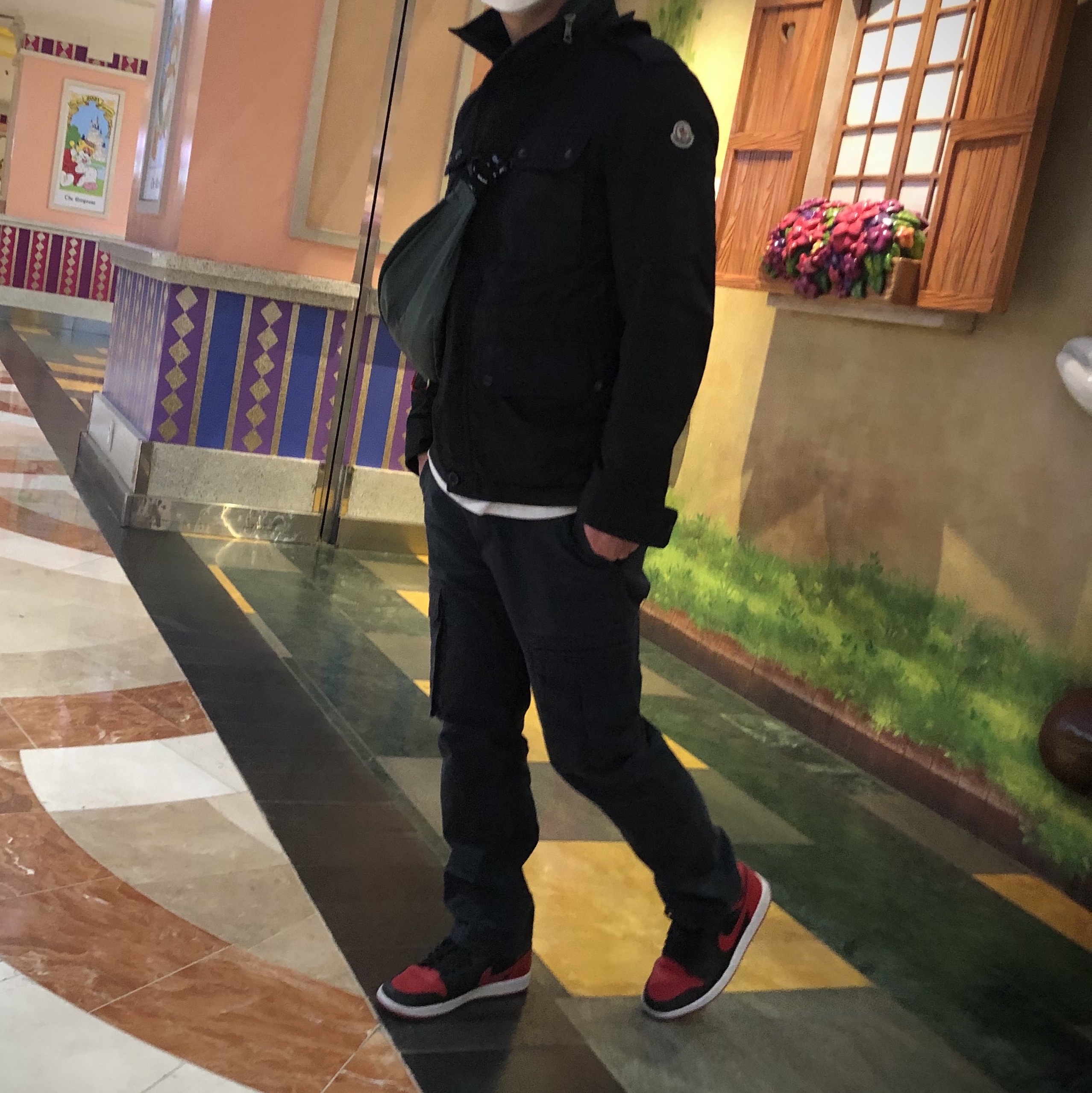Jordan 1 Mid Bred Banned 2020 착용 스타일 - 1
