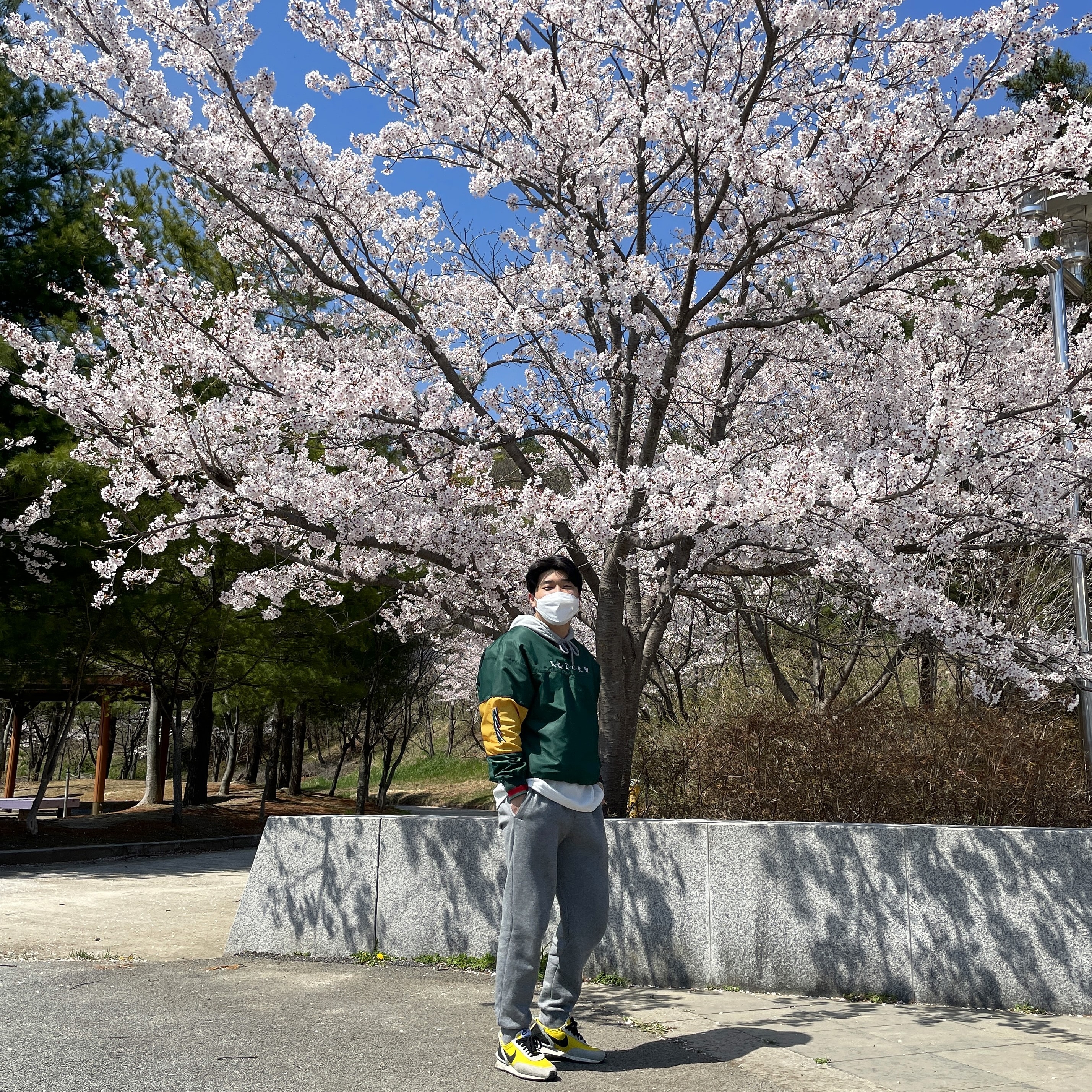 Nike x Undercover Daybreak Bright Citron 착용 스타일
