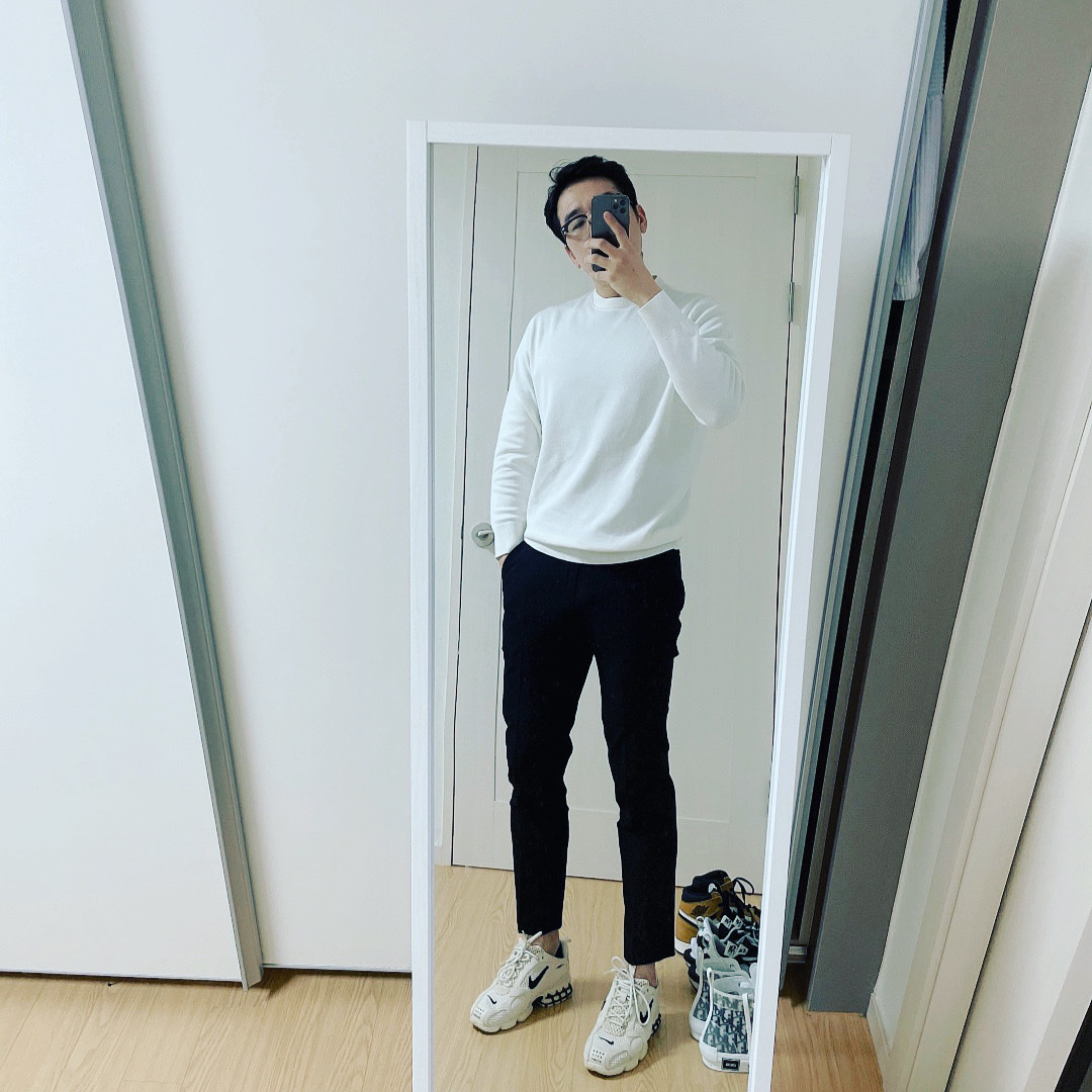 Nike x Stussy Air Zoom Spiridon Cage 2 Fossil, Dior B23 High Dior Oblique White & Black 착용 스타일