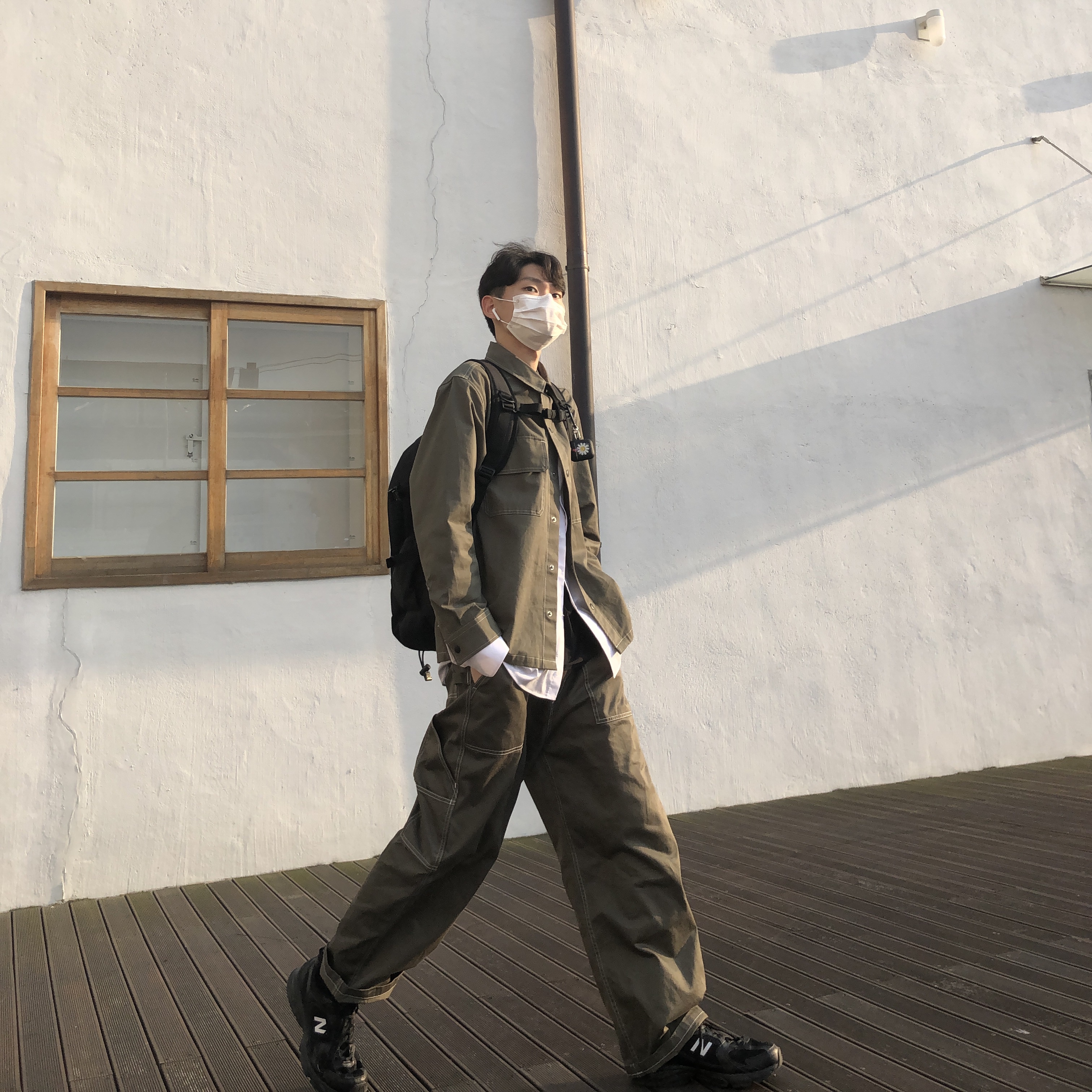 New Balance 530 Black 착용 스타일