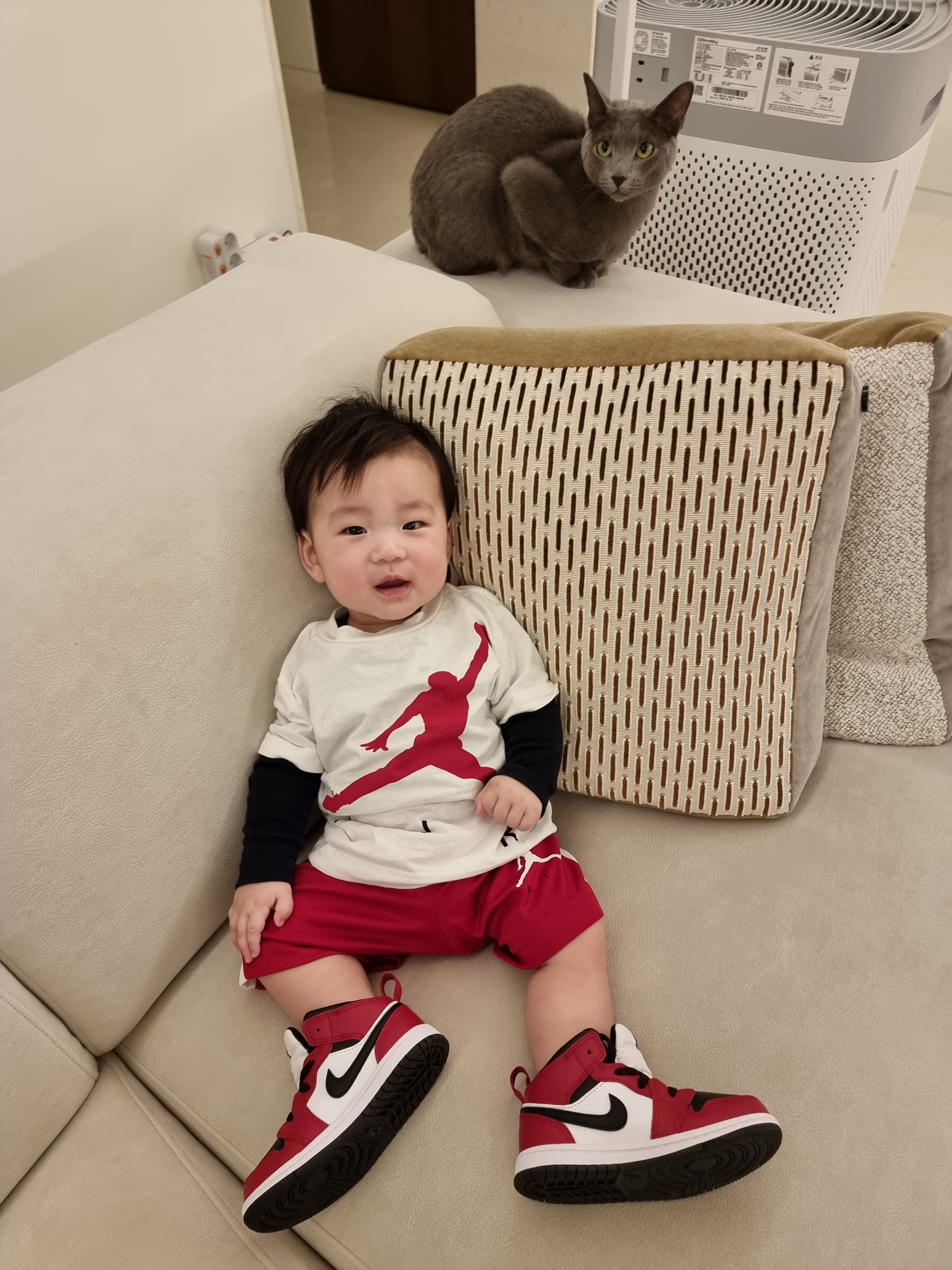 (TD) Jordan 1 Mid Chicago Black Toe 착용 스타일
