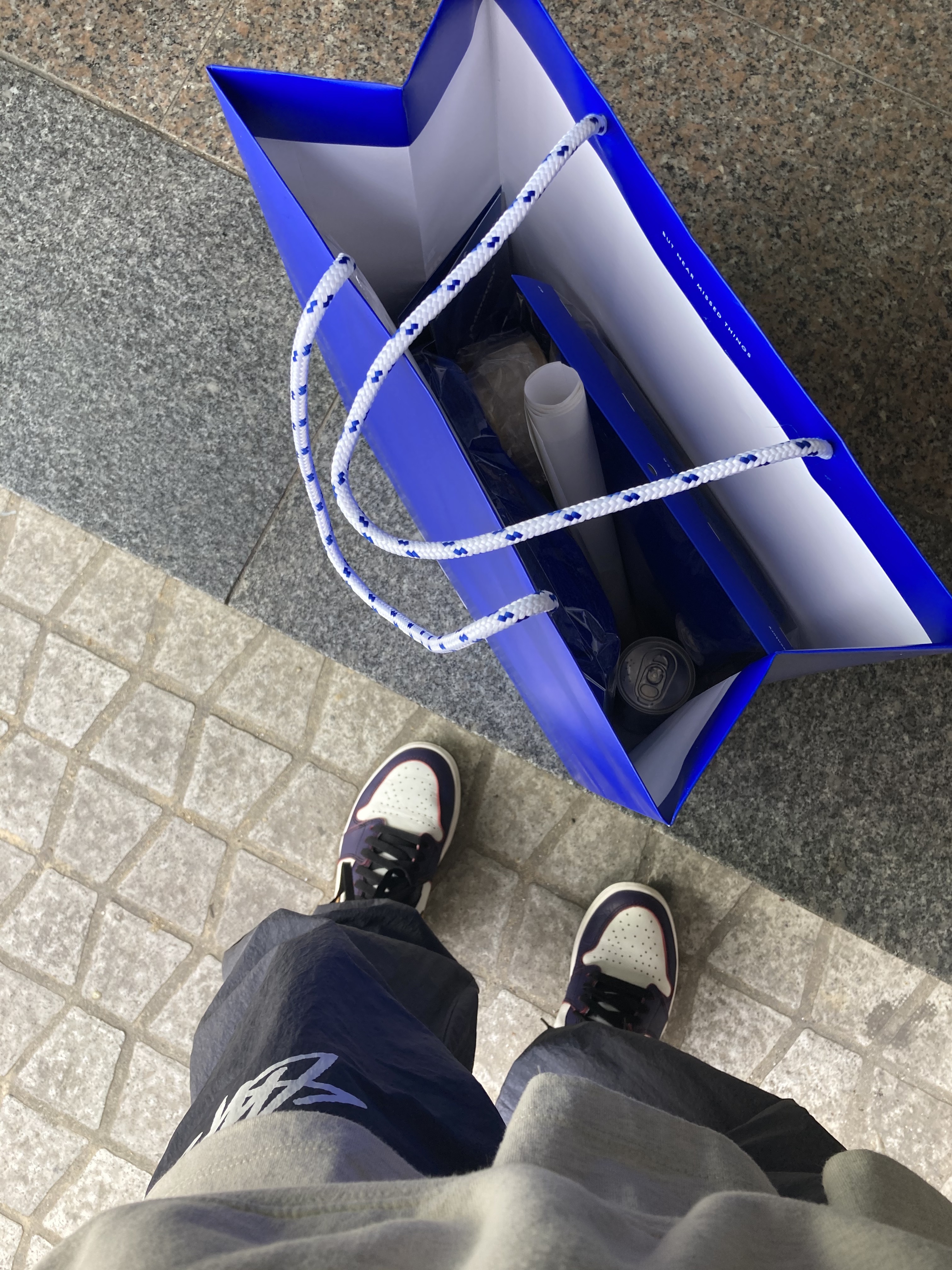 Jordan 1 Retro High OG Defiant SB LA to Chicago, Nike x Stussy Beach Pants Off Noir 착용 스타일 - 3