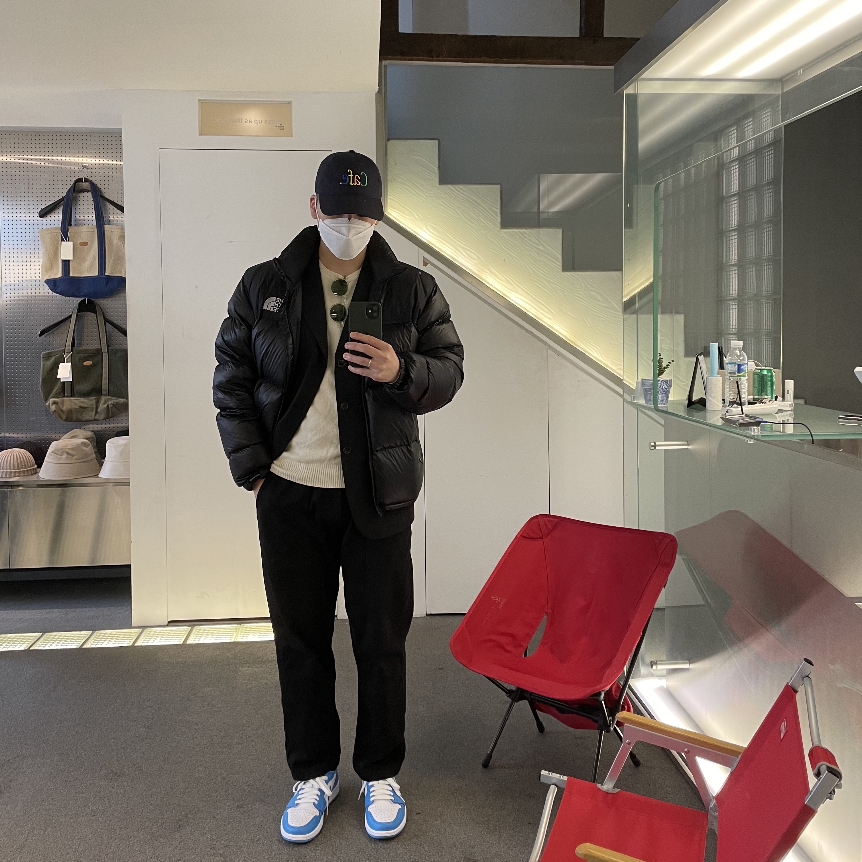 Jordan 1 Low SB UNC 착용 스타일