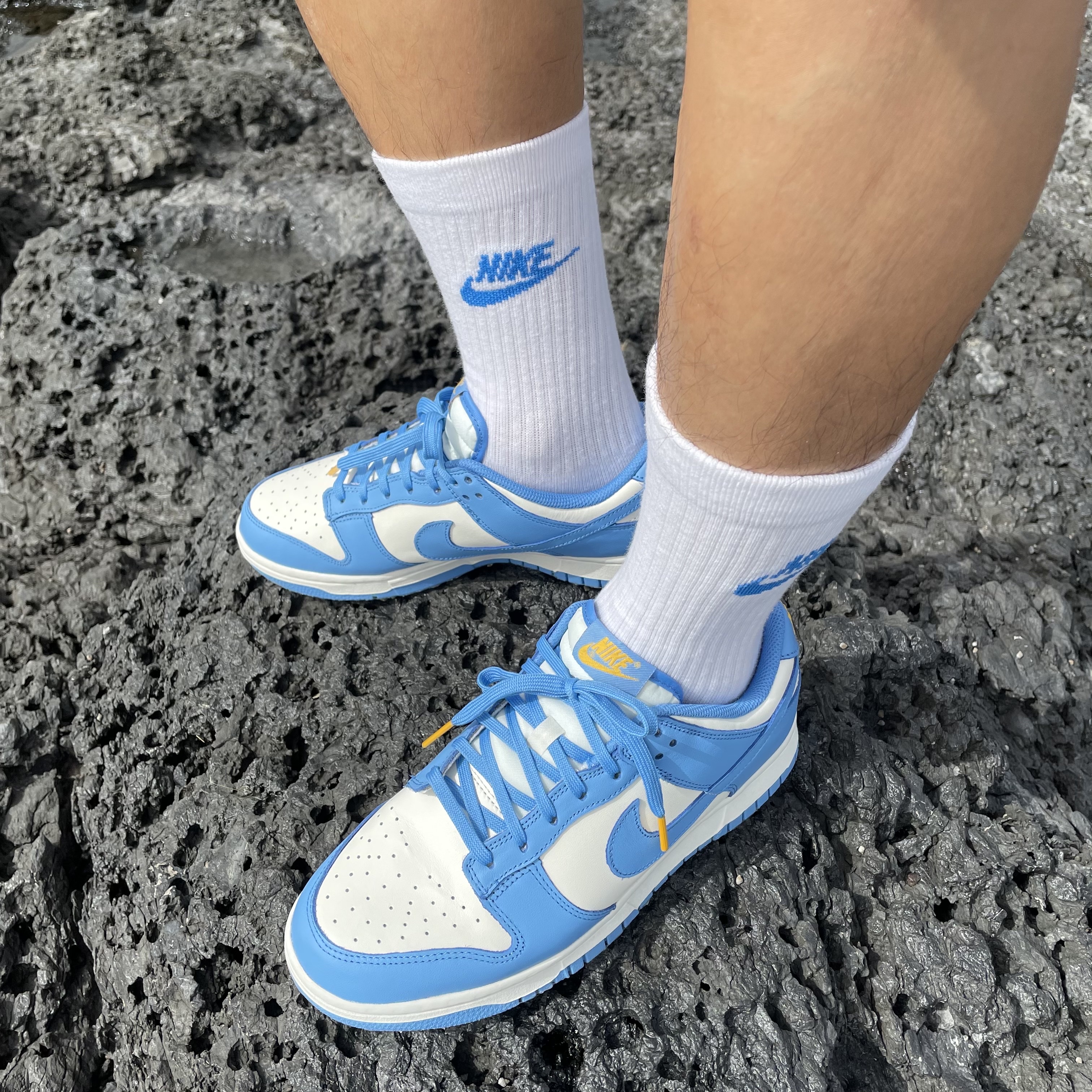 Nike M NRG Hoodie Dark Grey Heather, (W) Nike Dunk Low Coast 착용 스타일 - 2