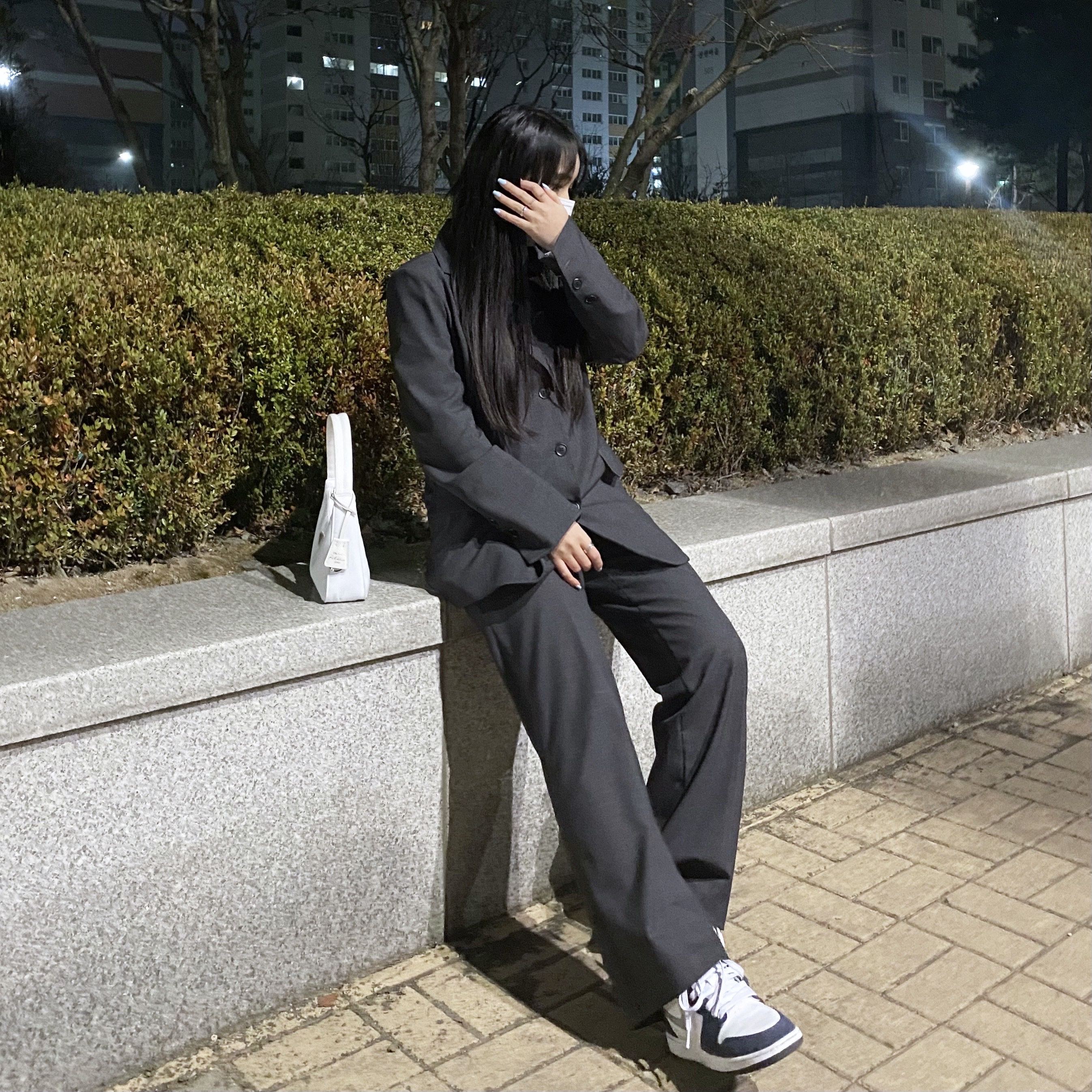 (GS) Jordan 1 Retro High OG CO.JP Midnight Navy 착용 스타일 - 1