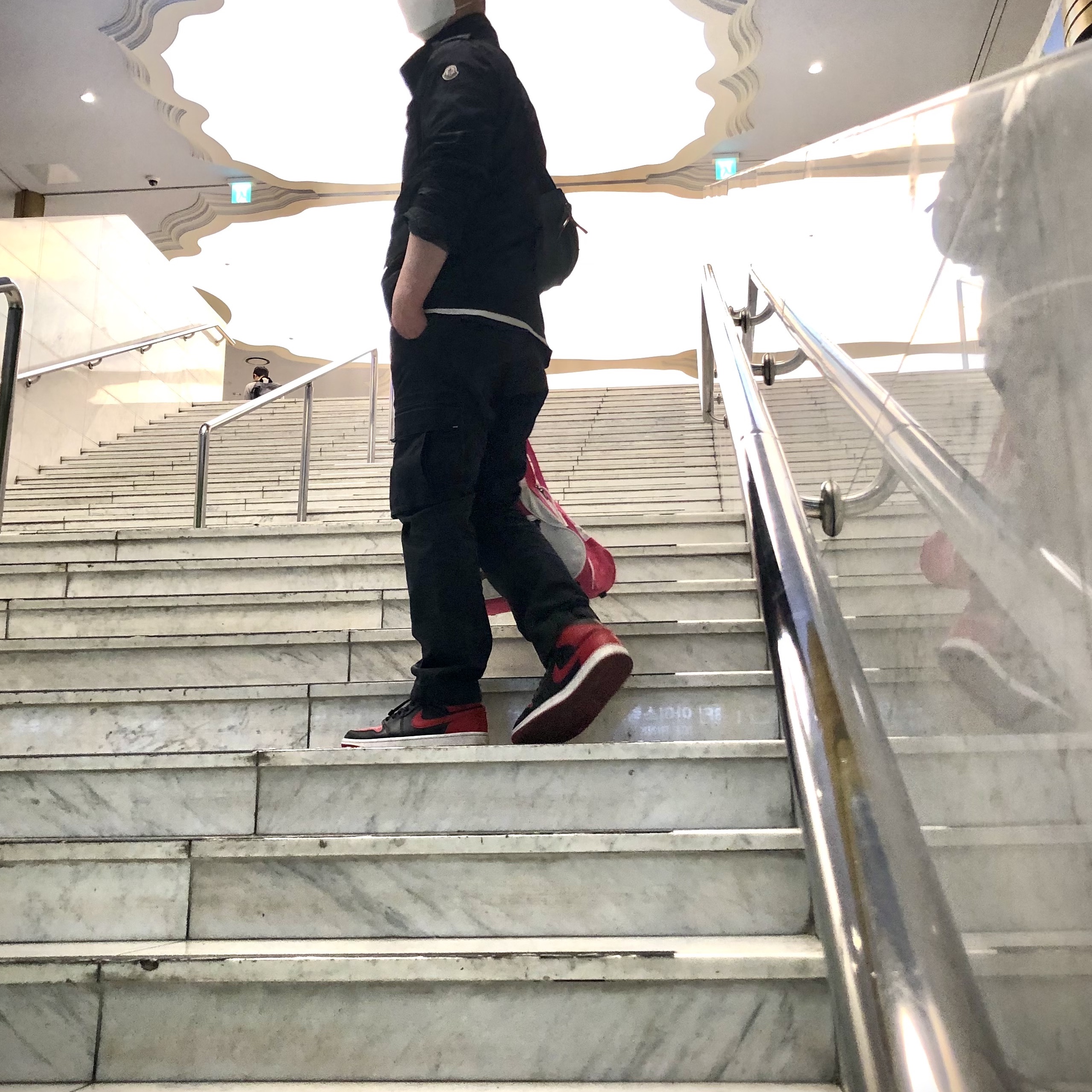 Jordan 1 Mid Bred Banned 2020 착용 스타일 - 2
