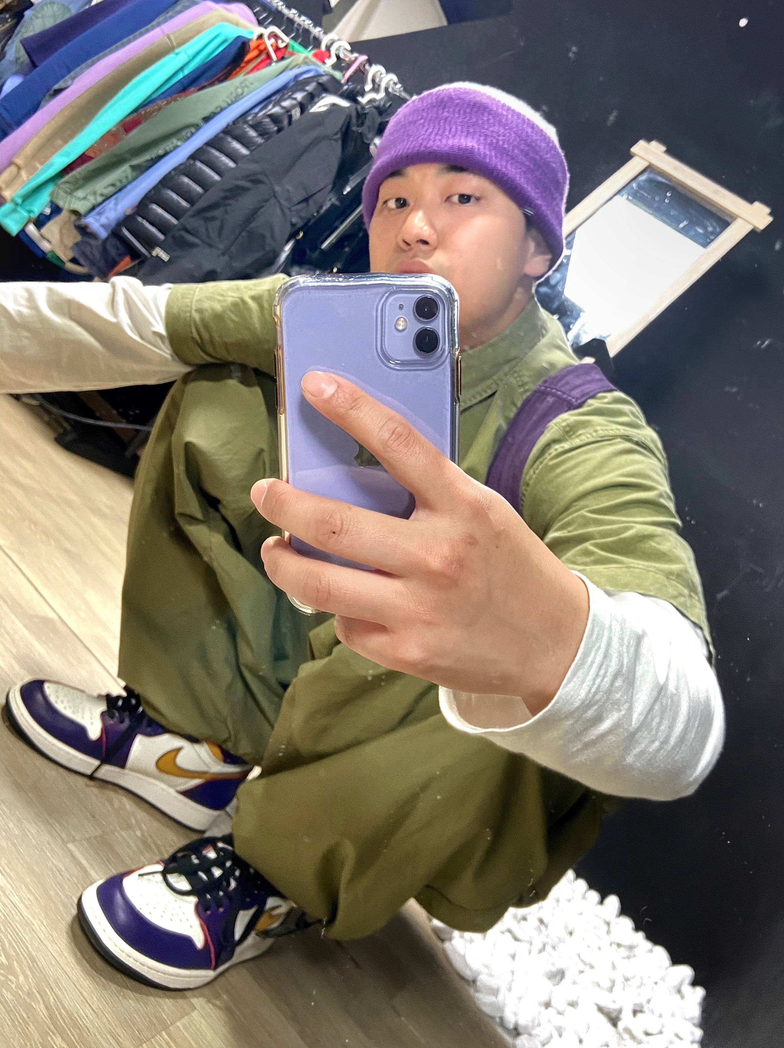 Jordan 1 Retro High OG Defiant SB LA to Chicago 착용 스타일