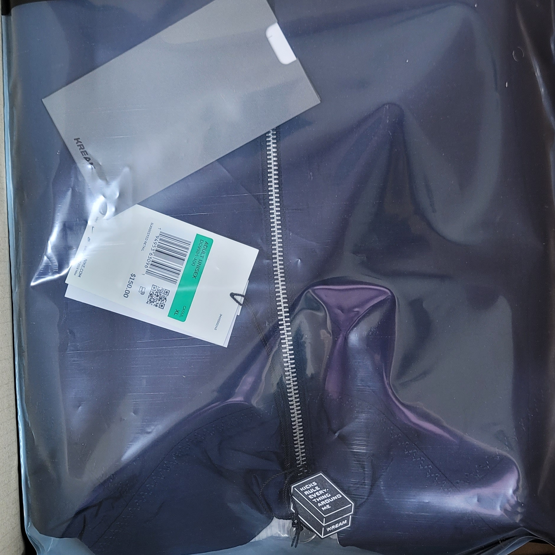 Nike x Kim Jones Reversible Wind Breaker Navy - US/EU 착용 스타일