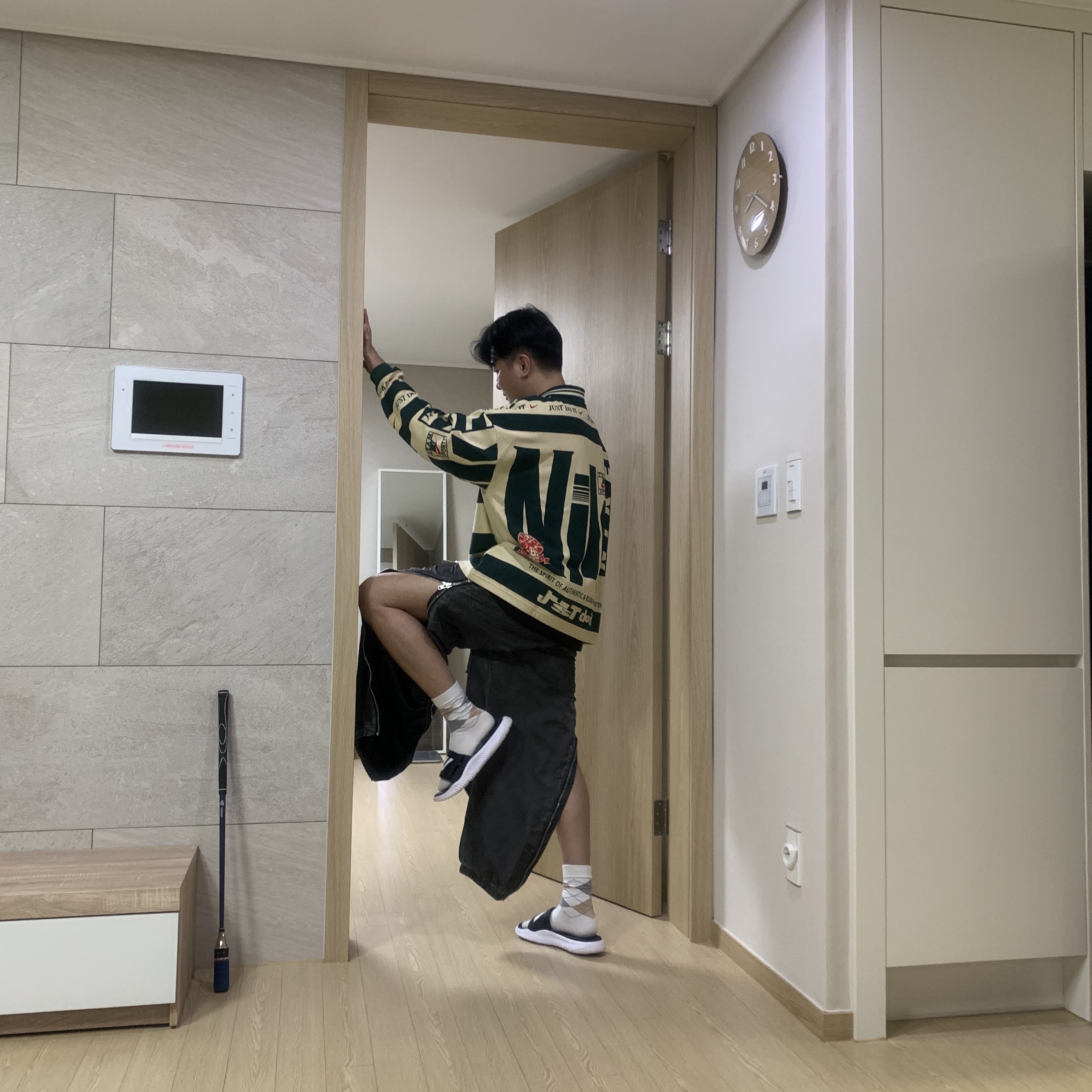 Nike x Cactus Plant Flea Market Long Sleeve Polo Natural - Asia, Adidas Yeezy 700 V3 Kyanite 착용 스타일 - 3