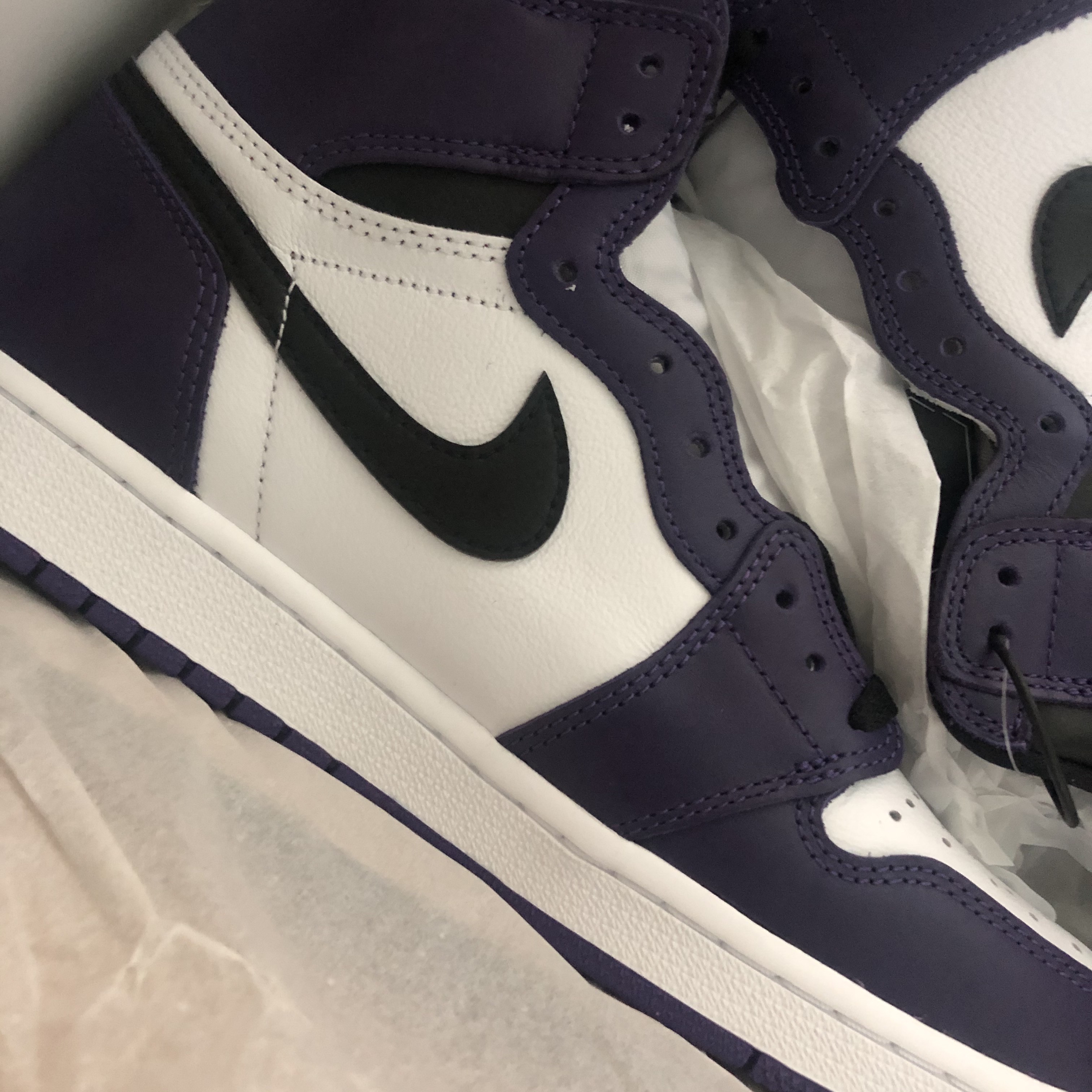 Jordan 1 Retro High OG Court Purple 2020 착용 스타일