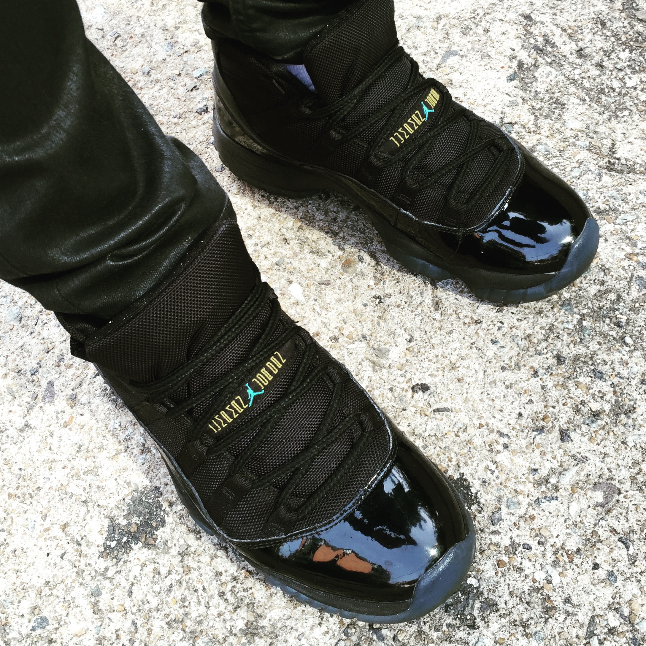 Jordan 11 Retro Gamma Blue 착용 스타일