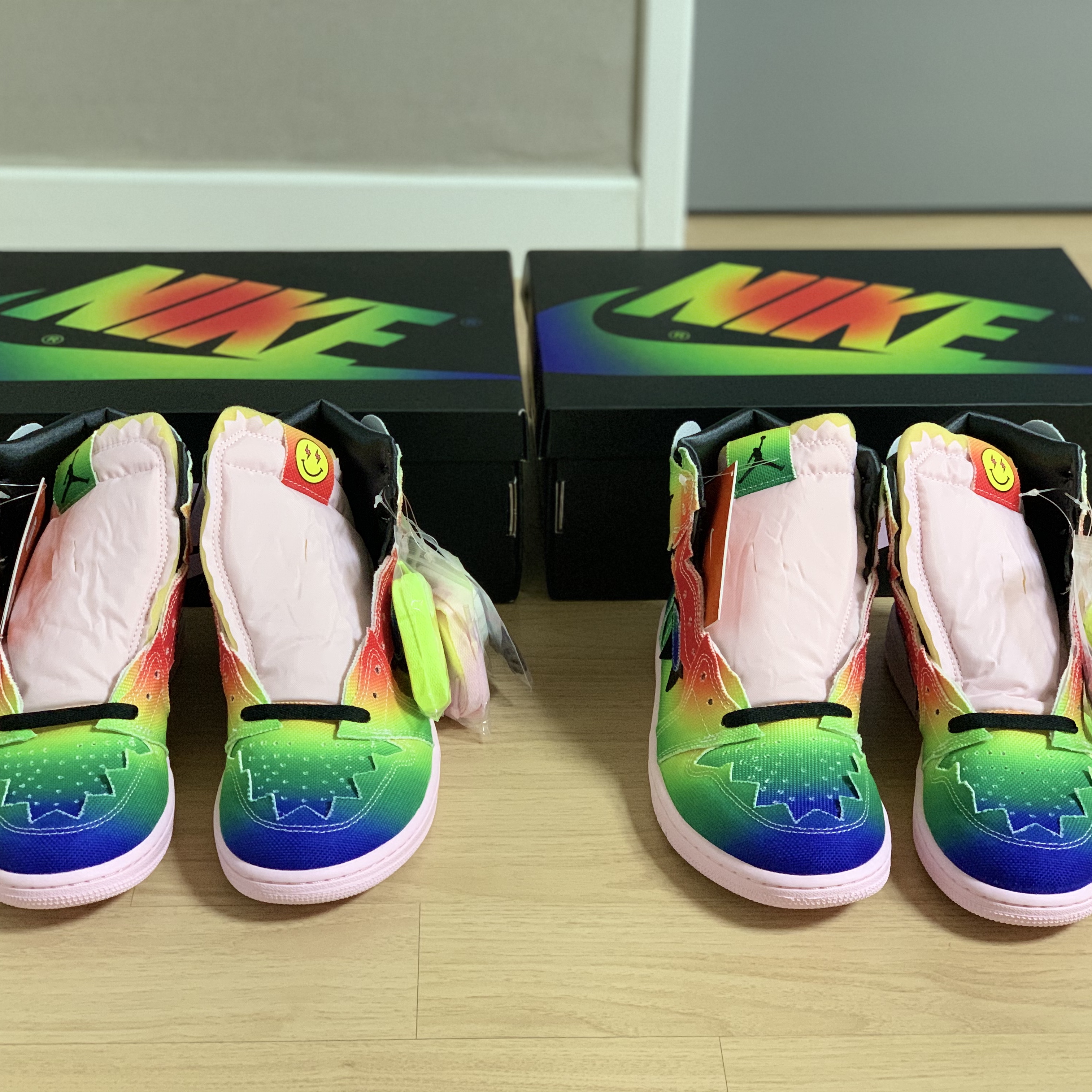 Jordan 1 x J Balvin Retro High OG 착용 스타일 - 4