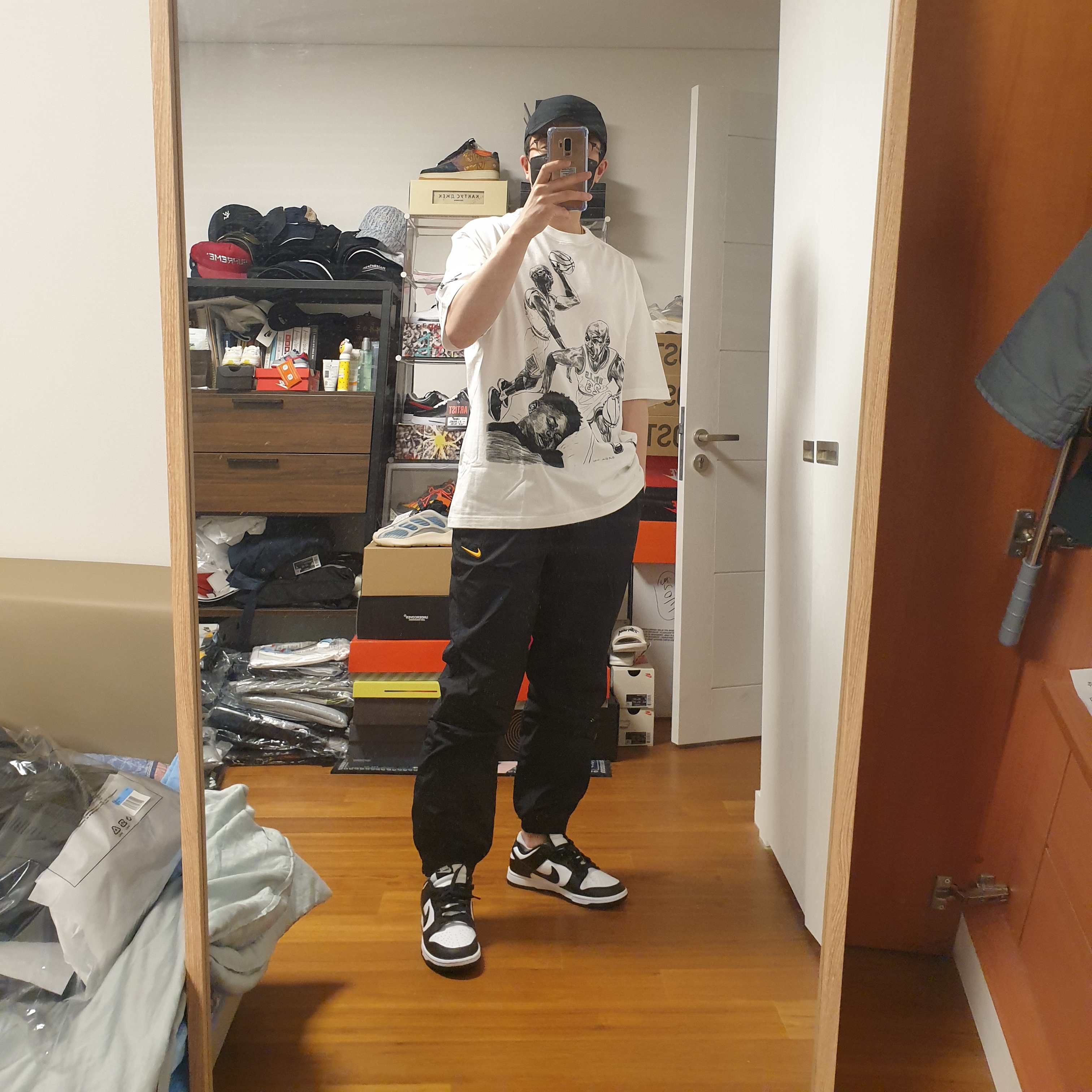 Nike x Drake Nocta NRG AU L91 Cap, Nike x Drake Nocta Essential Track Pants Black - US/EU 착용 스타일 - 1