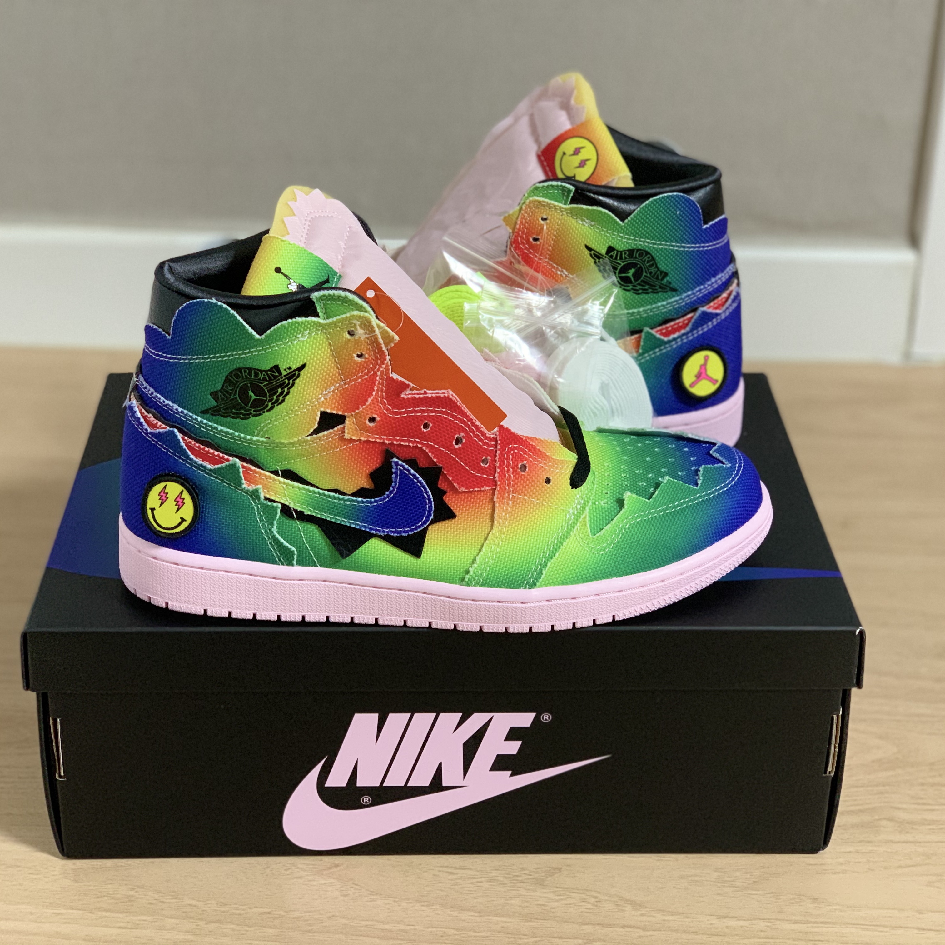Jordan 1 x J Balvin Retro High OG 착용 스타일 - 1