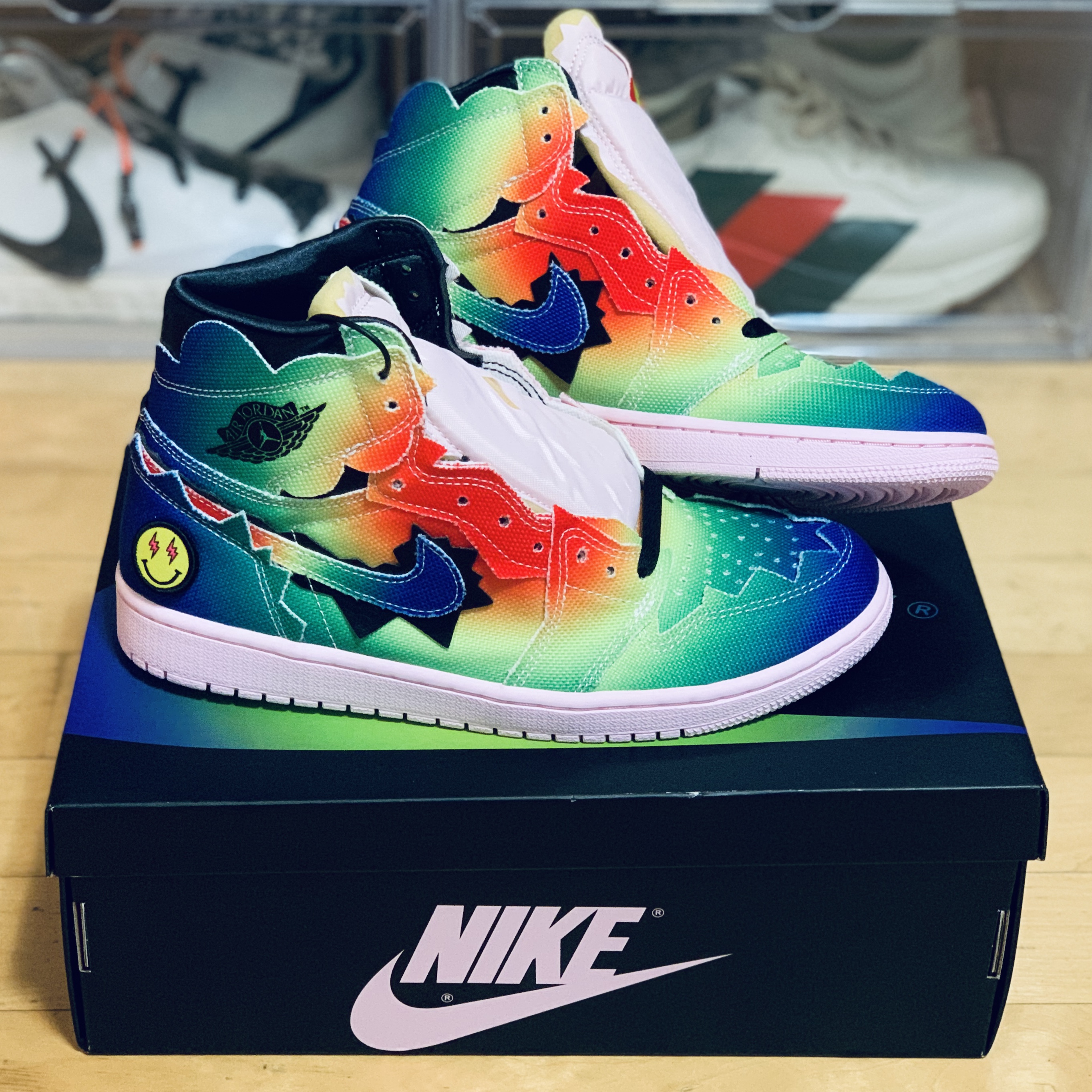 Jordan 1 x J Balvin Retro High OG 착용 스타일 - 1