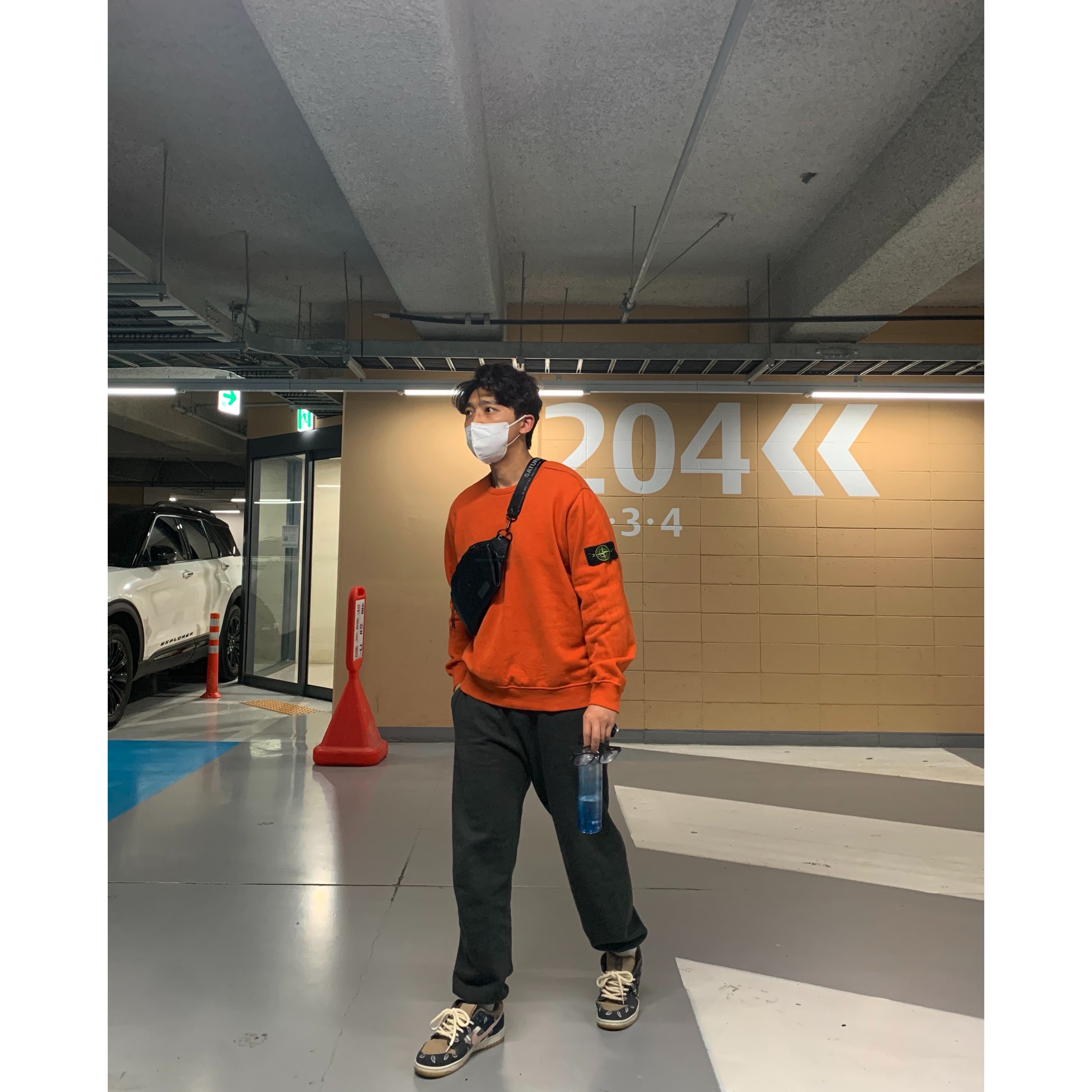 Nike x Travis Scott SB Dunk Low 착용 스타일
