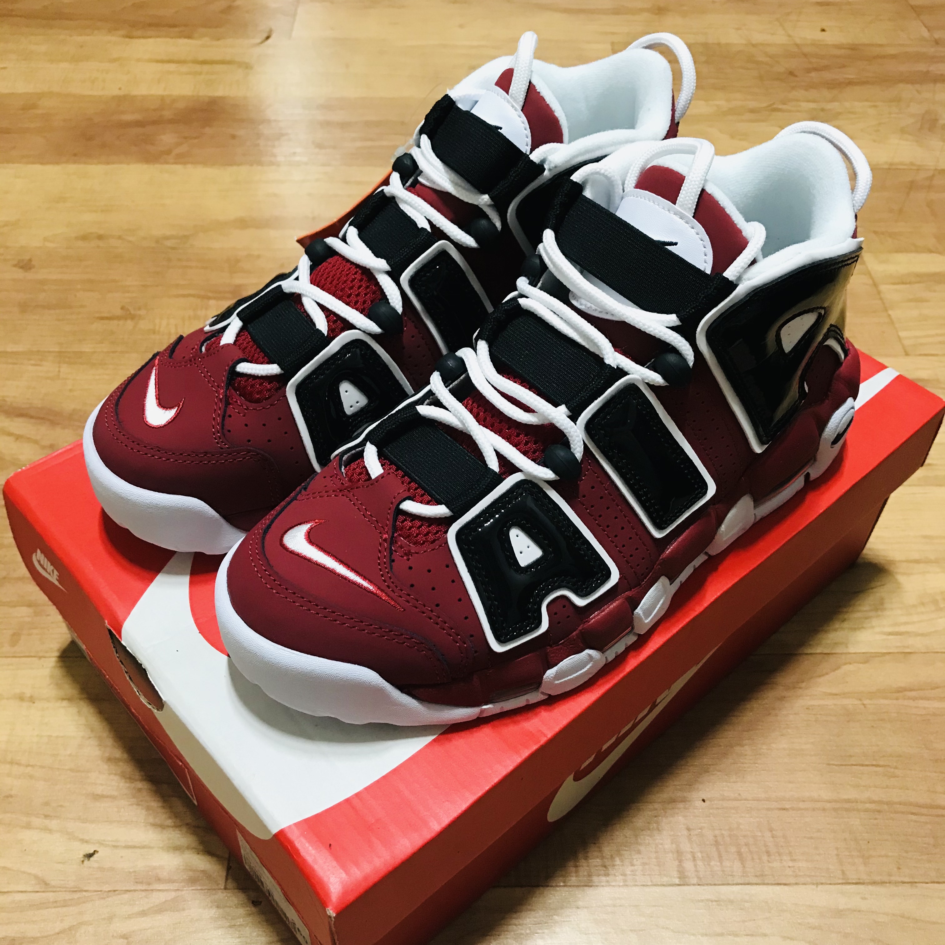 Nike Air More Uptempo 96 Bulls 2021 착용 스타일