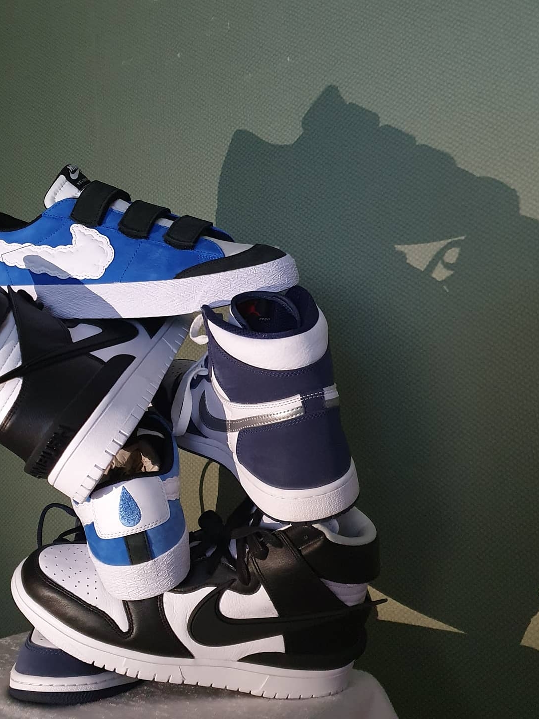 Nike x Ambush Dunk High Black, Nike SB Zoom Blazer AC Kevin and Hell 착용 스타일 - 2