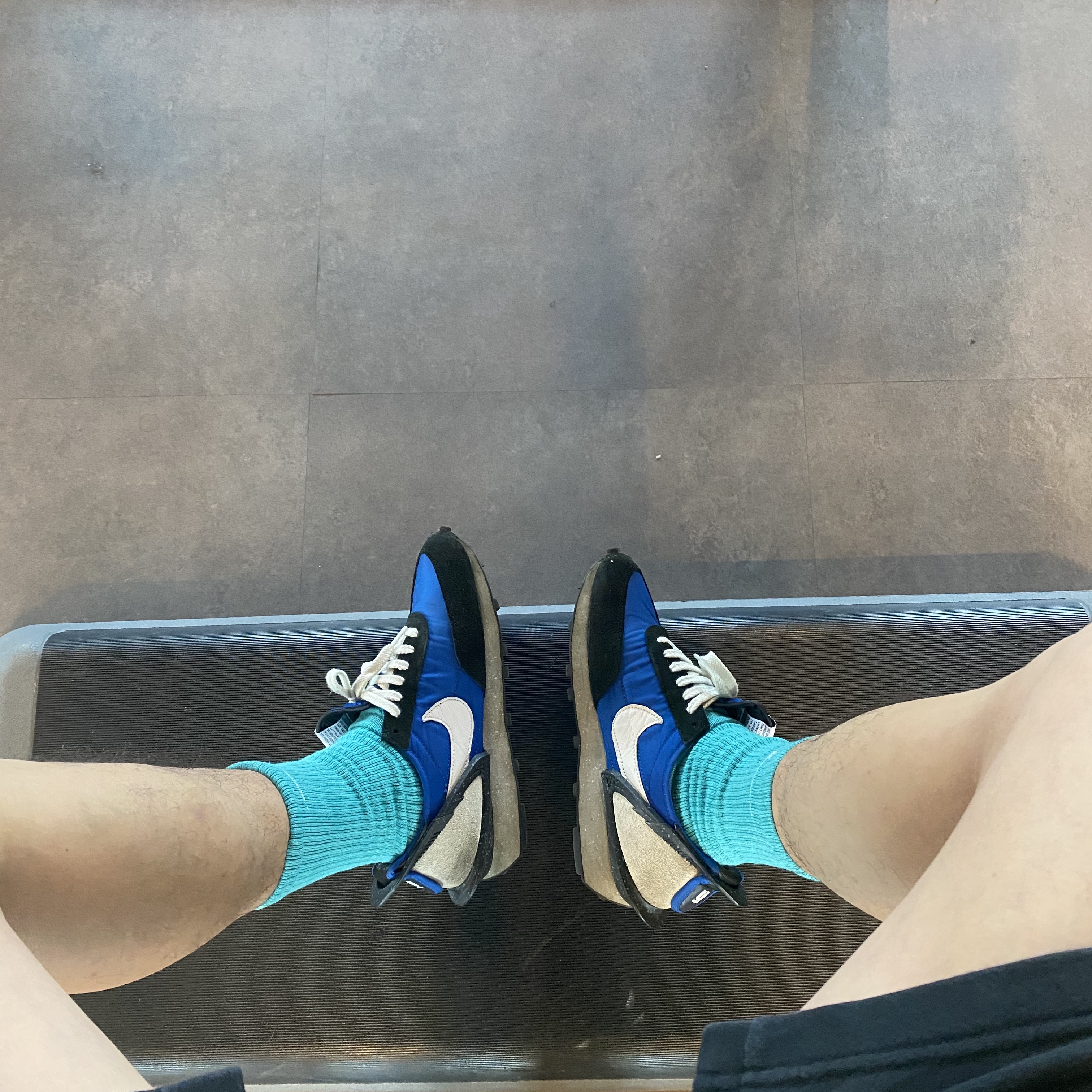 Nike x Undercover Daybreak Blue Jay 착용 스타일 - 2
