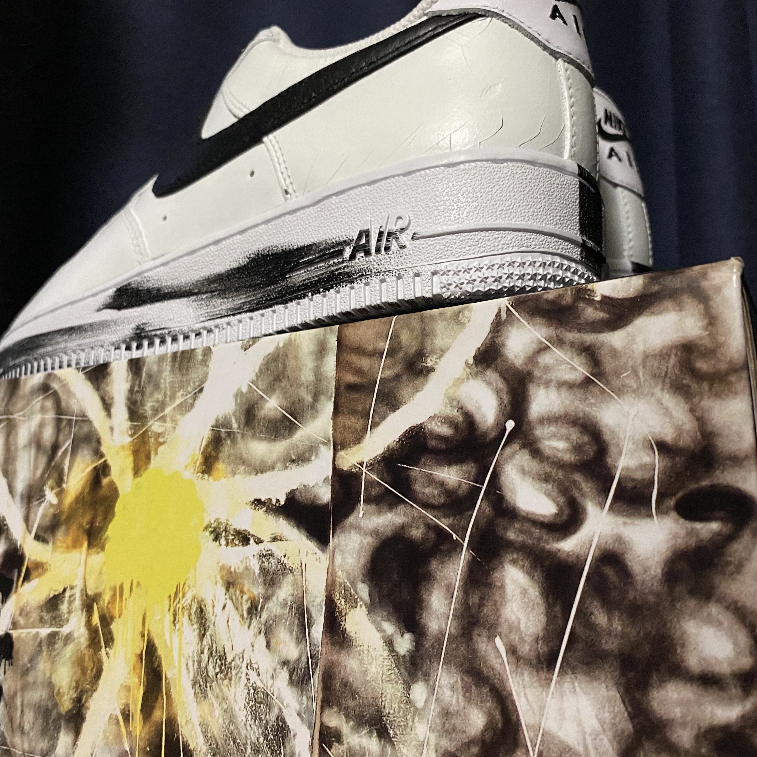 Nike x Peaceminusone Air Force 1 Low Para-Noise 2.0 착용 스타일