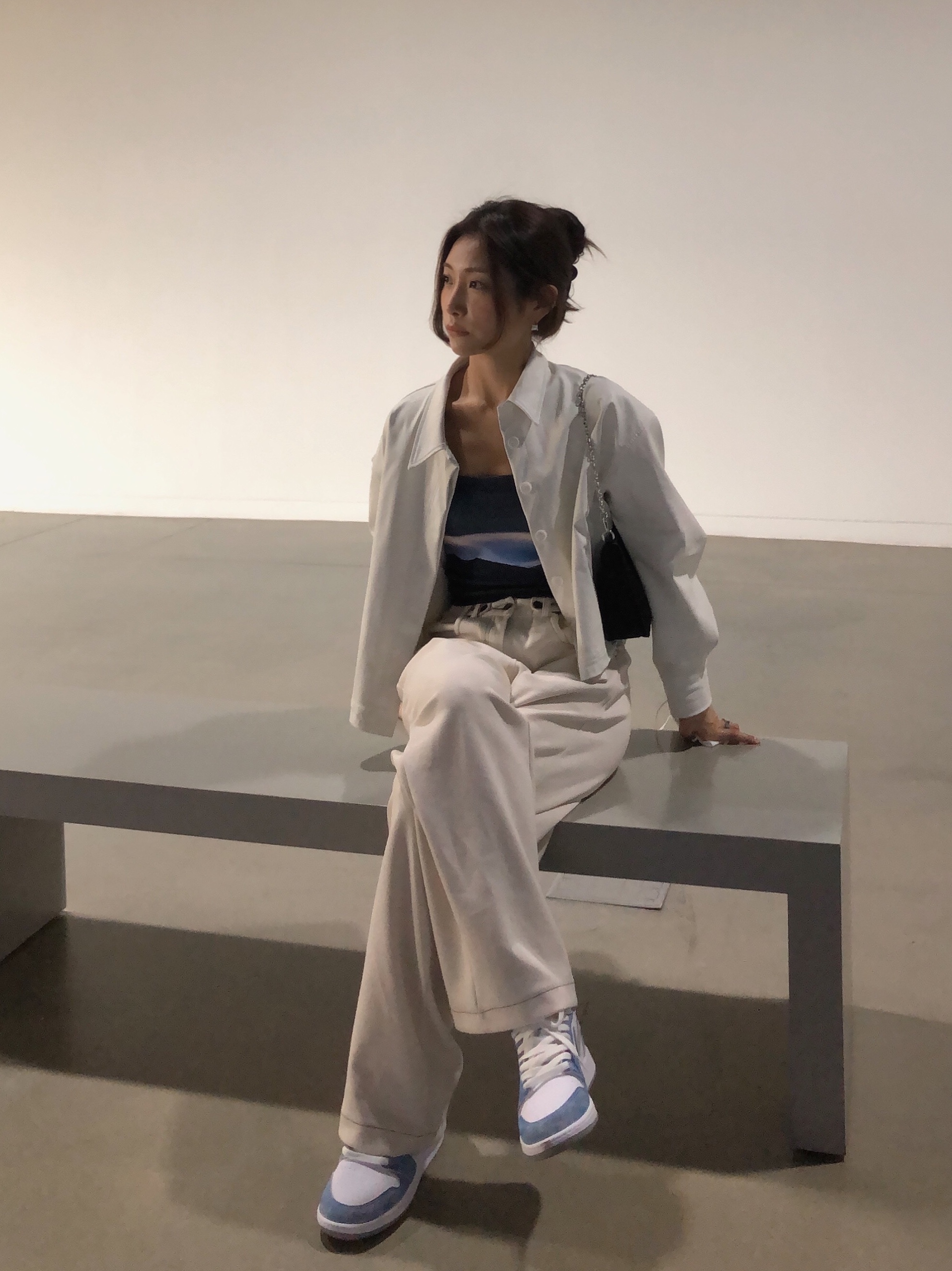 (GS) Jordan 1 Retro High OG Hyper Royal 착용 스타일