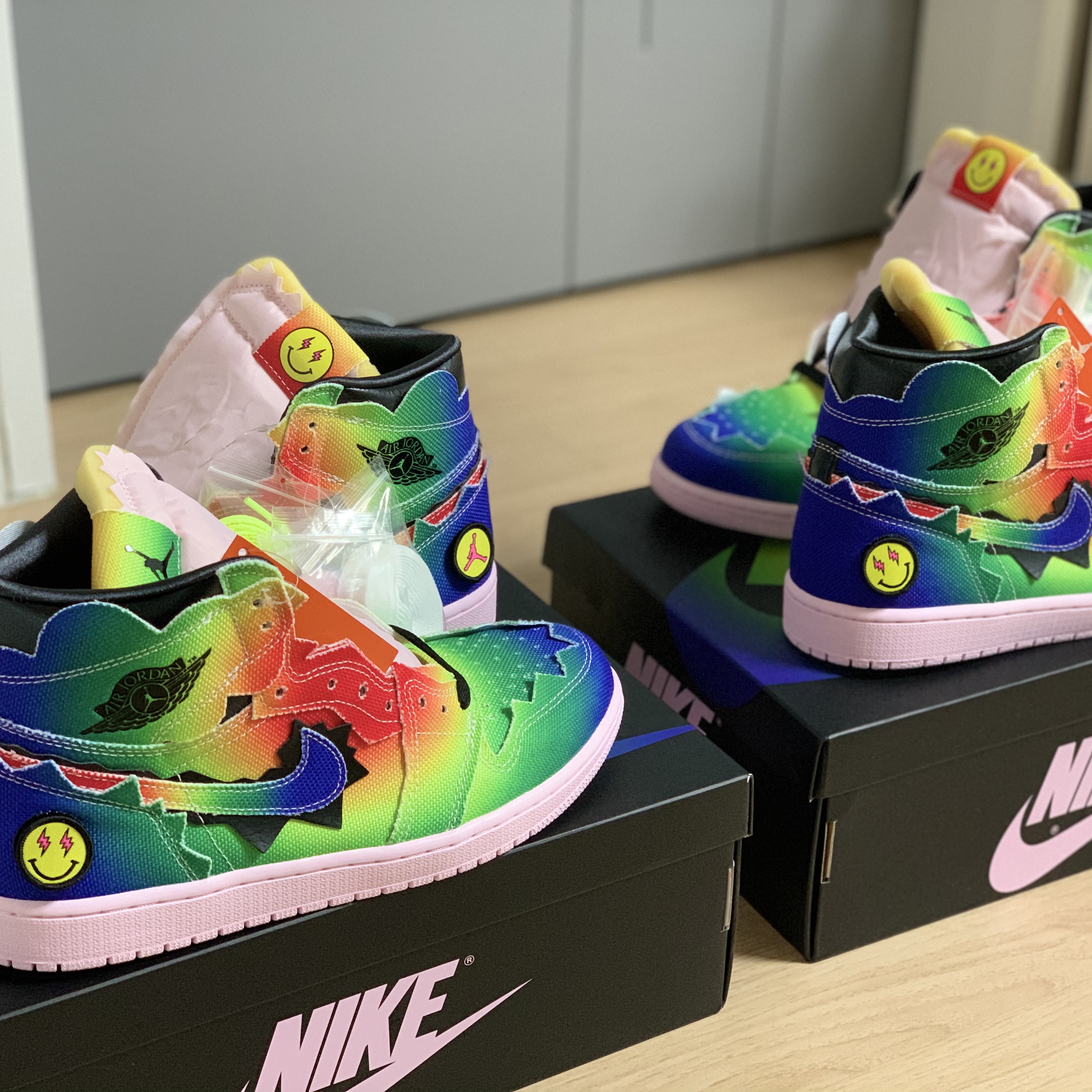 Jordan 1 x J Balvin Retro High OG 착용 스타일 - 3