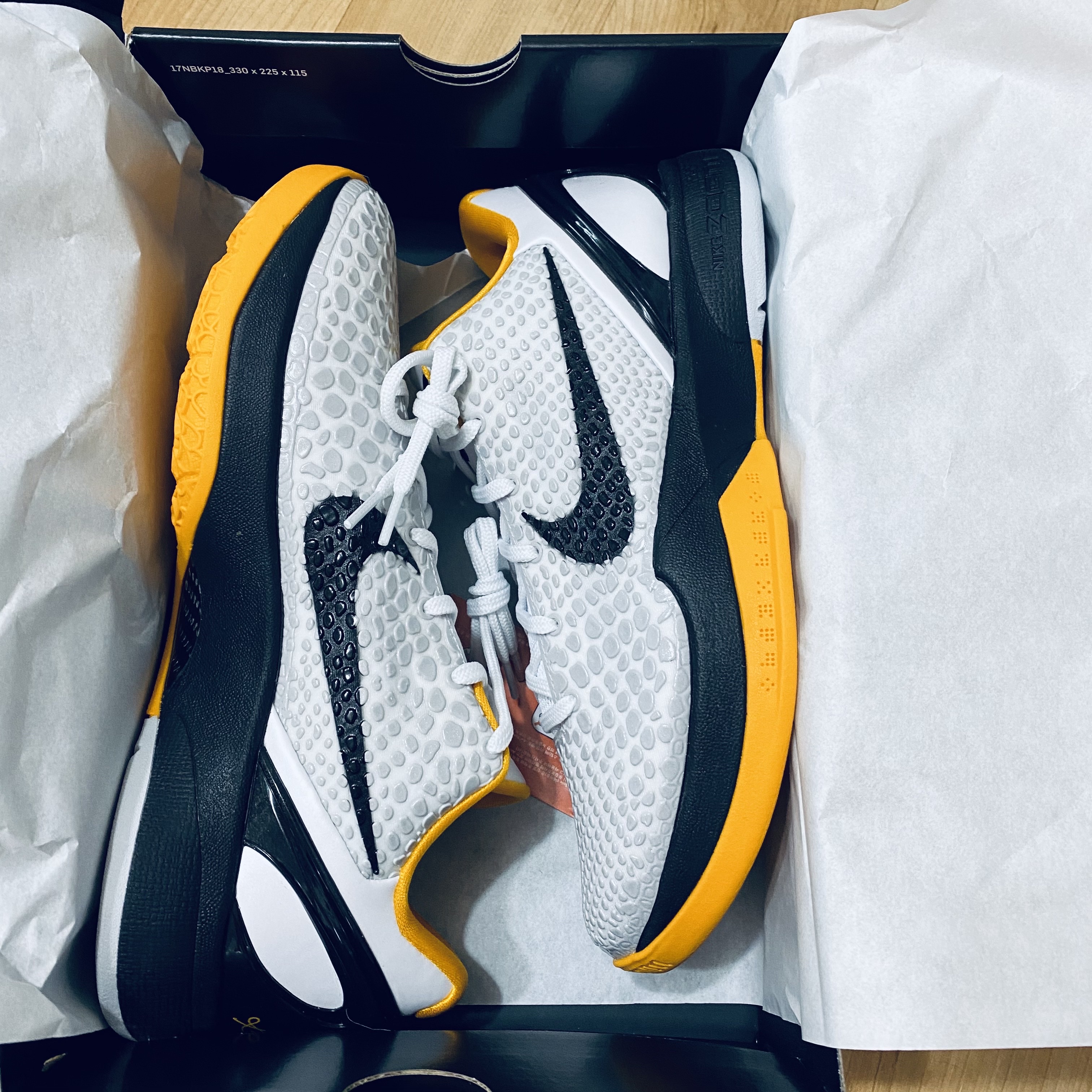Nike Kobe 6 Protro White Del Sol 착용 스타일 - 2