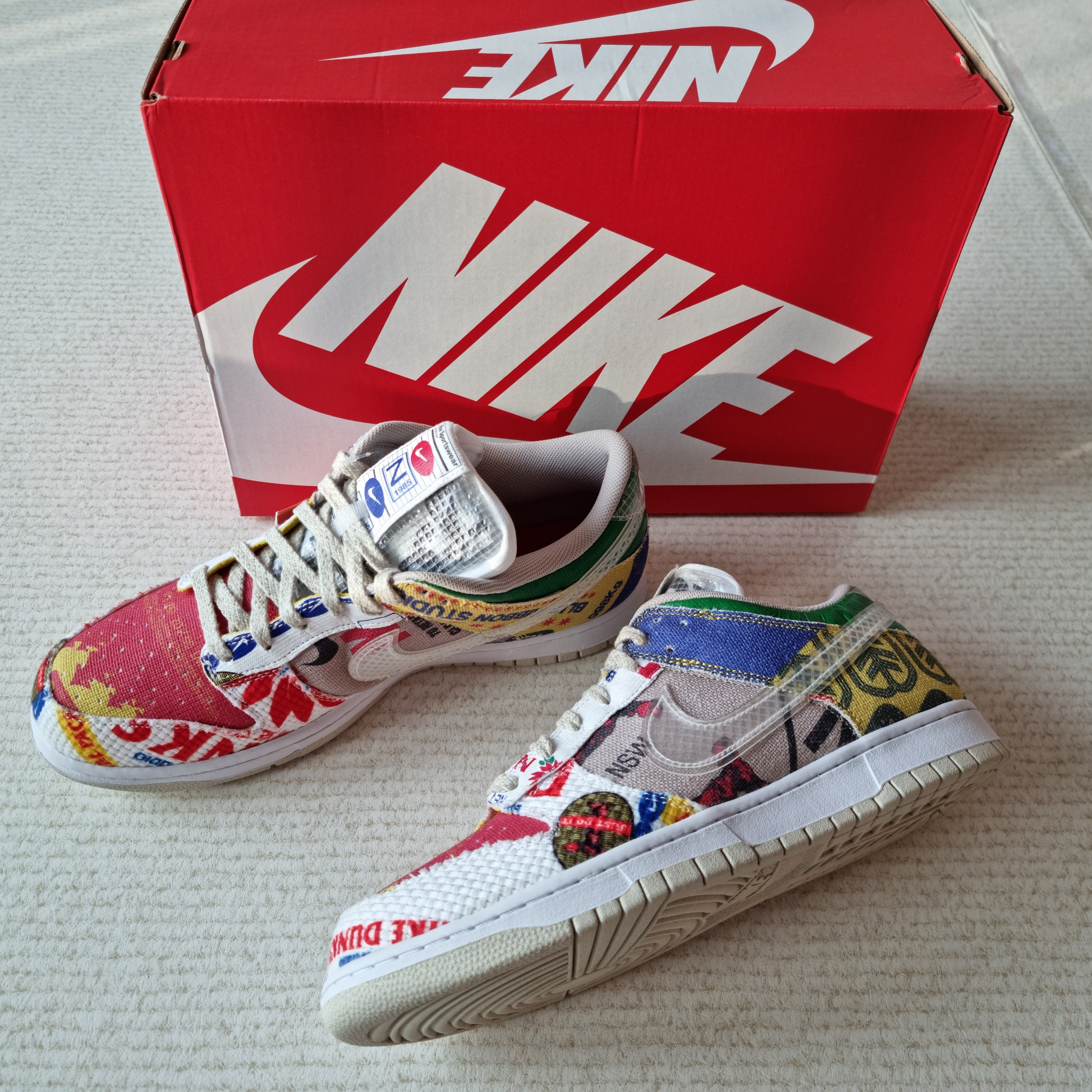 Nike Dunk Low SP City Market 착용 스타일