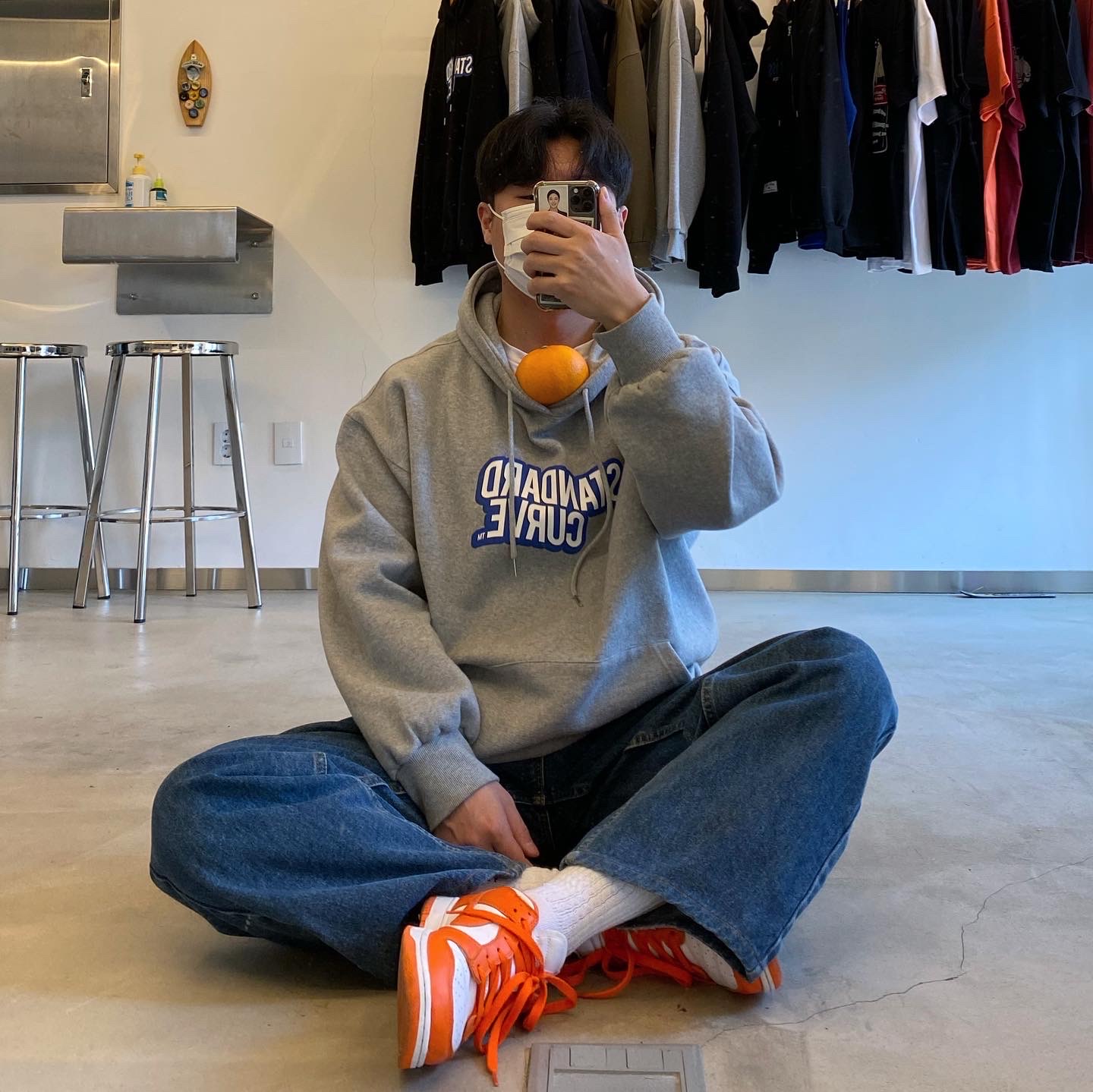 Nike Dunk Low SP Syracuse 2020 착용 스타일 - 3