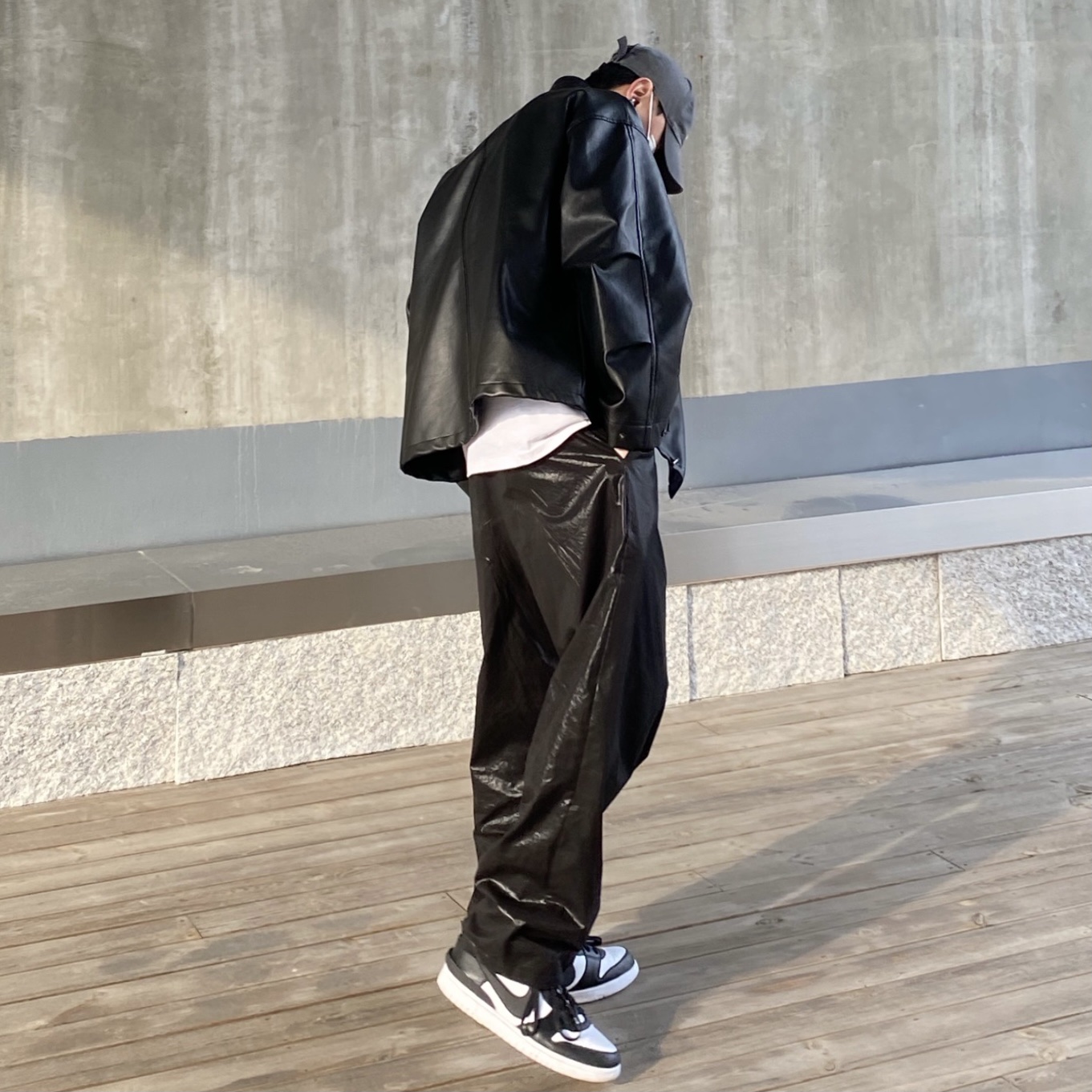 Nike x Ambush Dunk High Black 착용 스타일