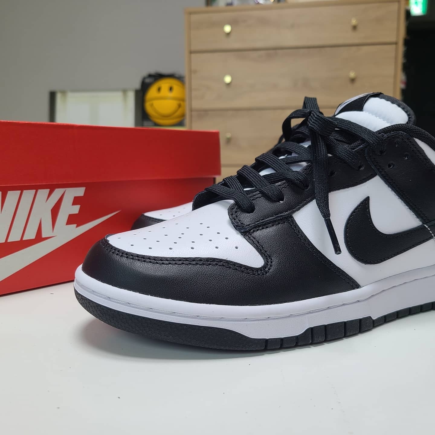 Nike Dunk Low Retro Black 착용 스타일 - 5