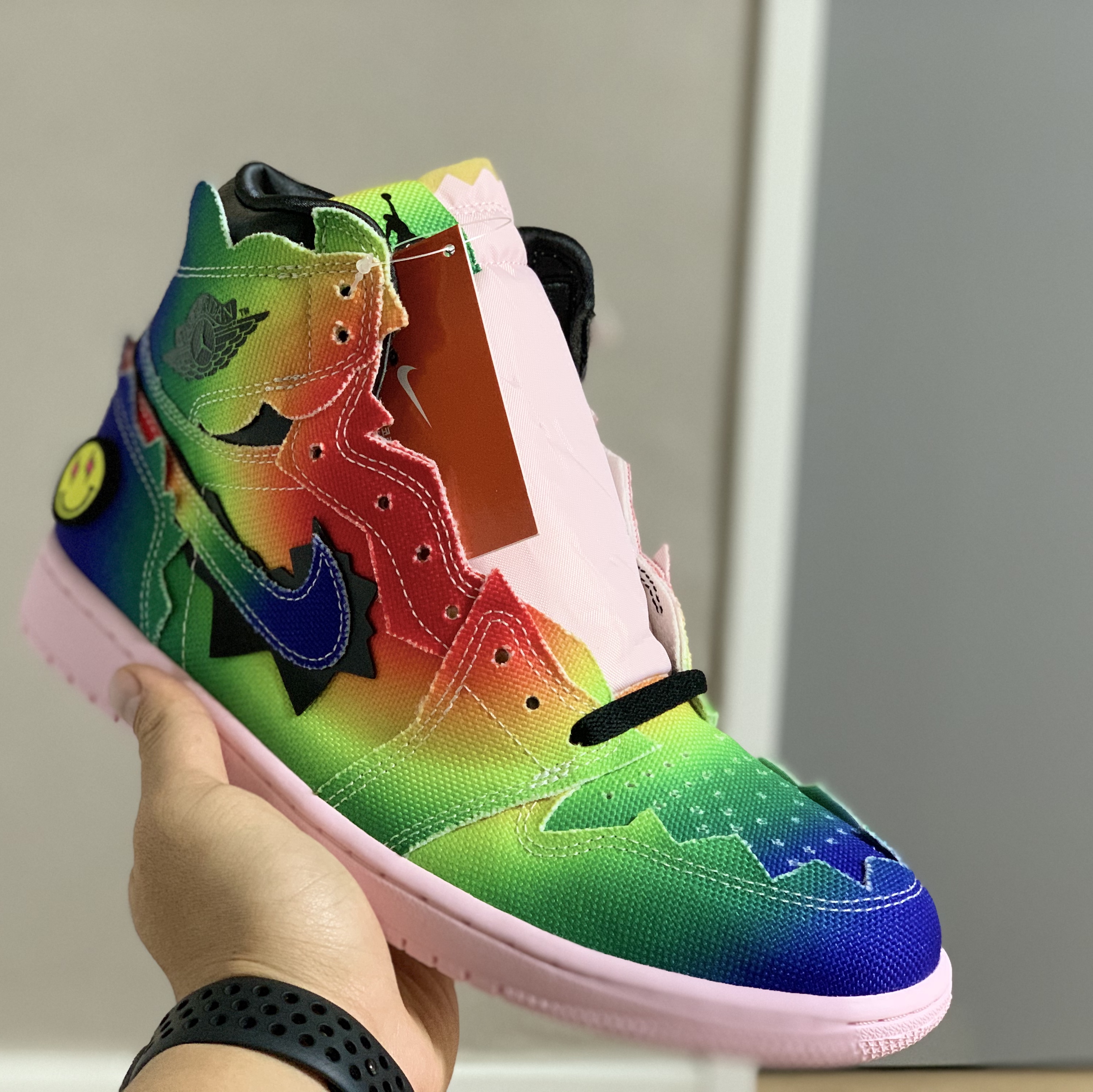 Jordan 1 x J Balvin Retro High OG 착용 스타일 - 5