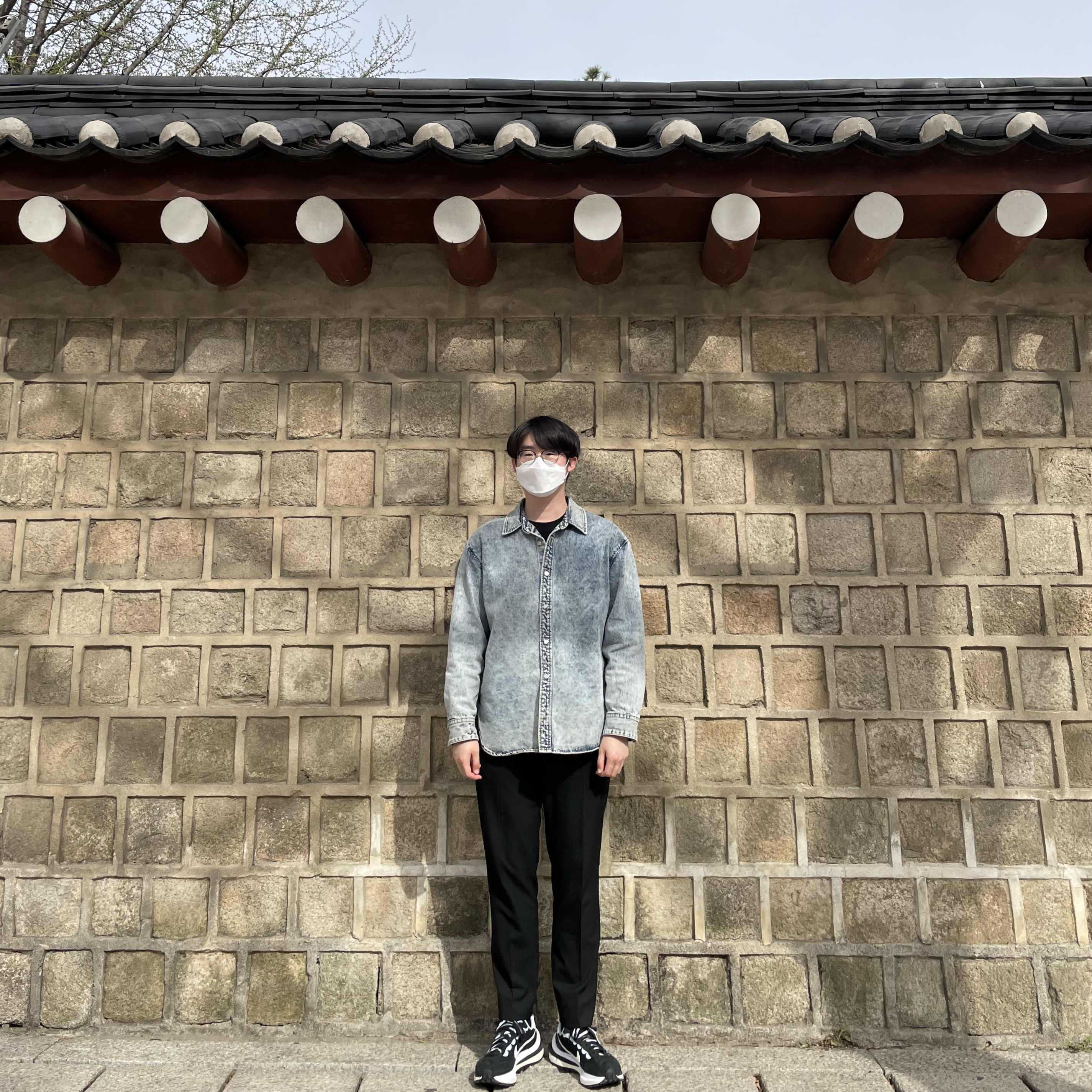 Nike x Sacai VaporWaffle Black White 착용 스타일