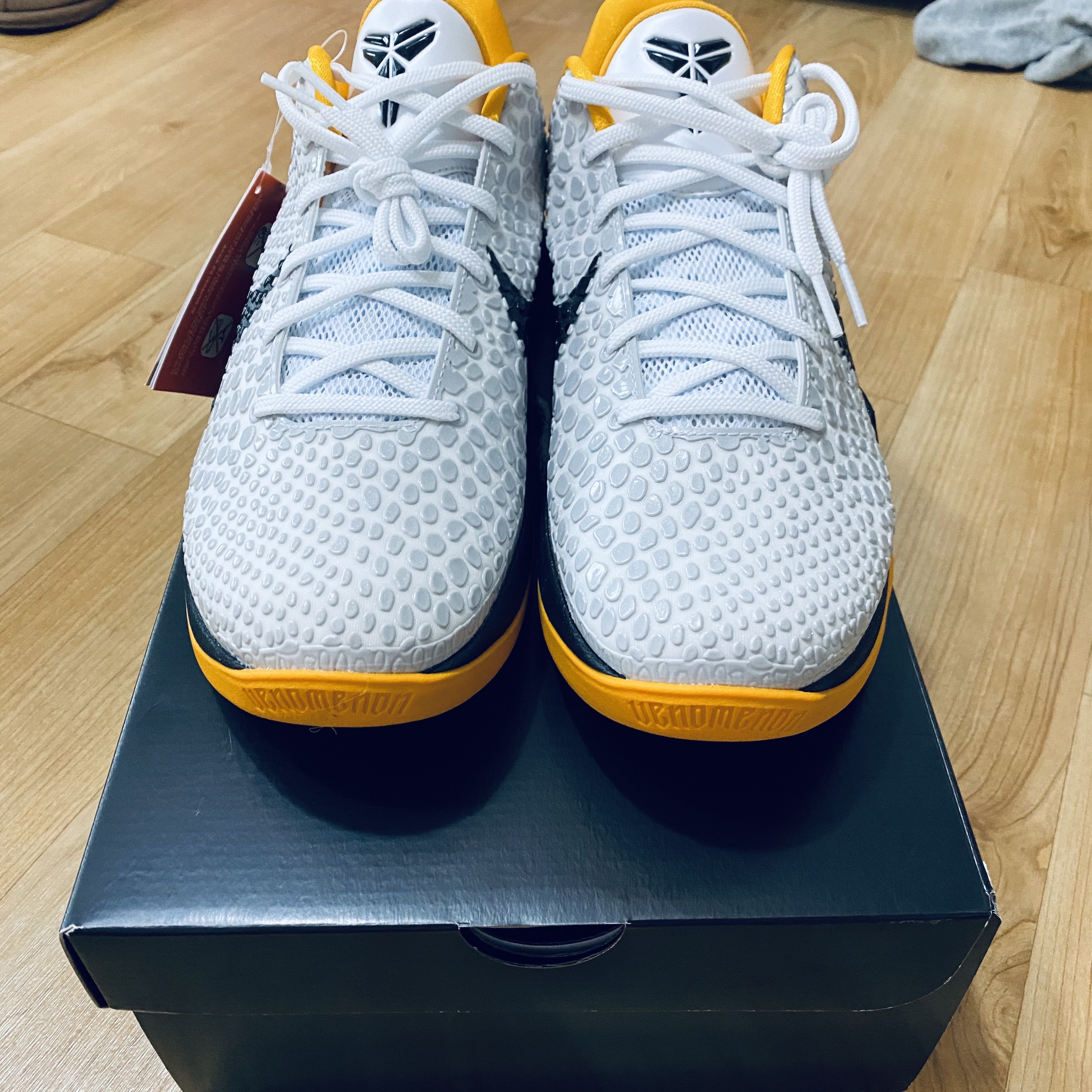 Nike Kobe 6 Protro White Del Sol 착용 스타일 - 3