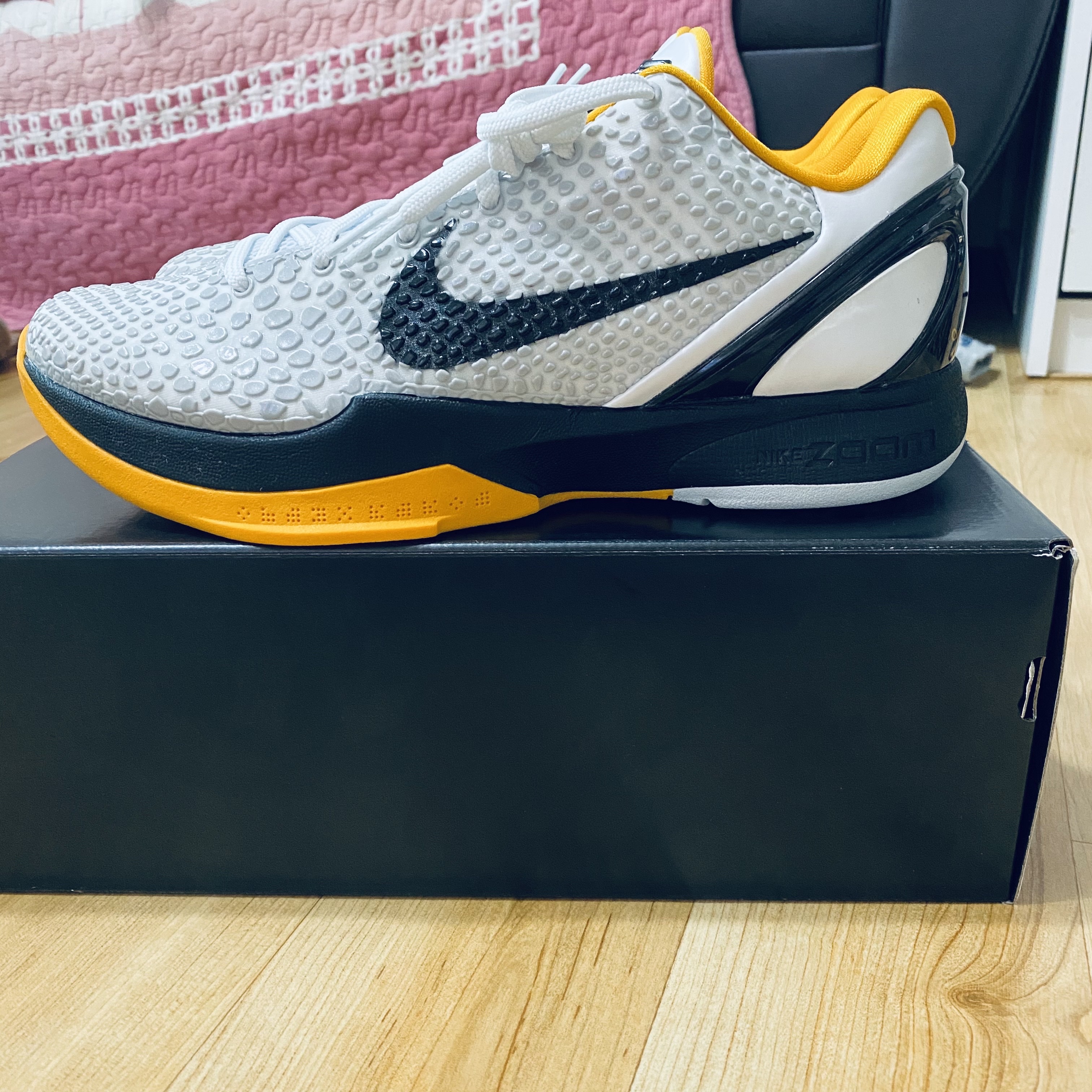 Nike Kobe 6 Protro White Del Sol 착용 스타일 - 4