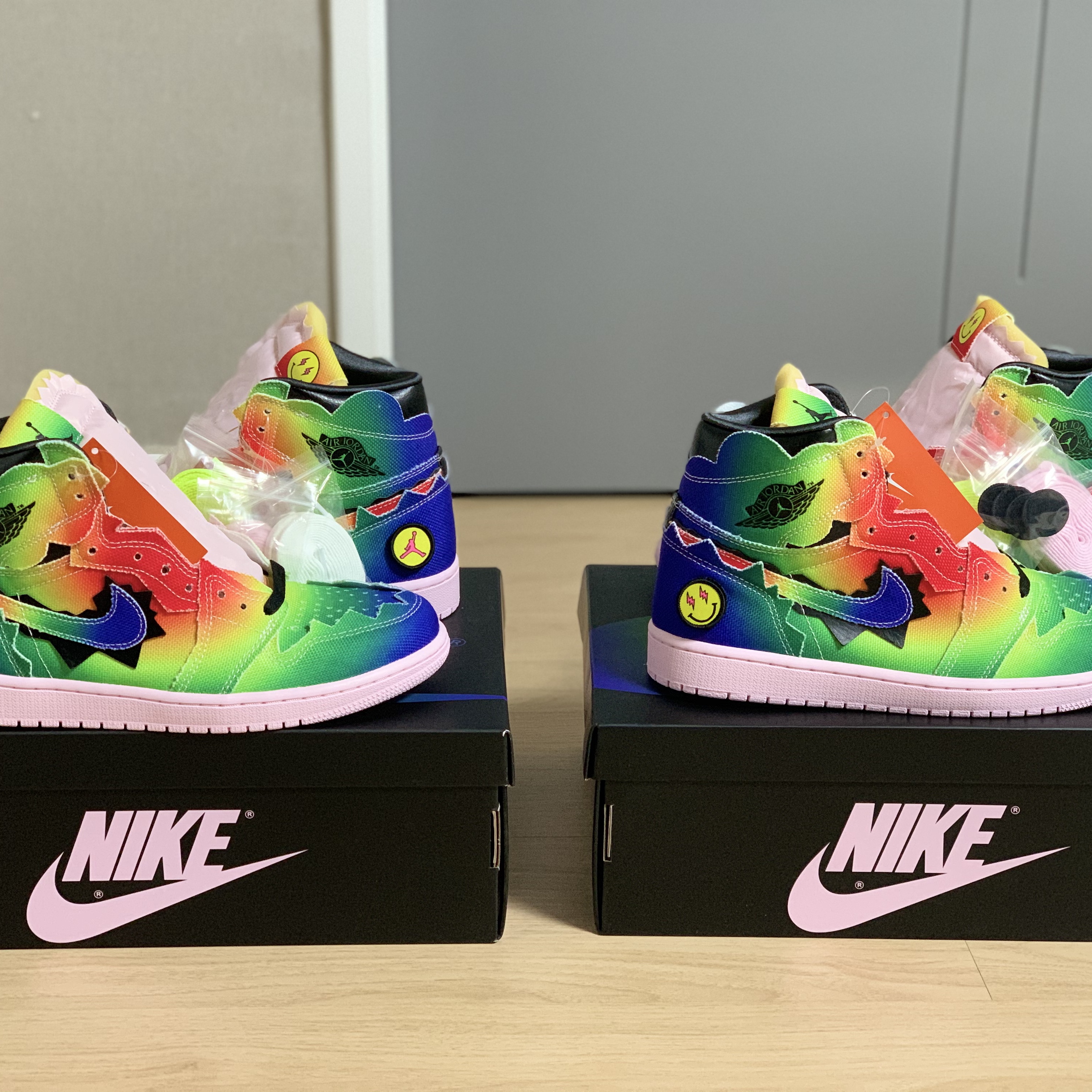 Jordan 1 x J Balvin Retro High OG 착용 스타일 - 2