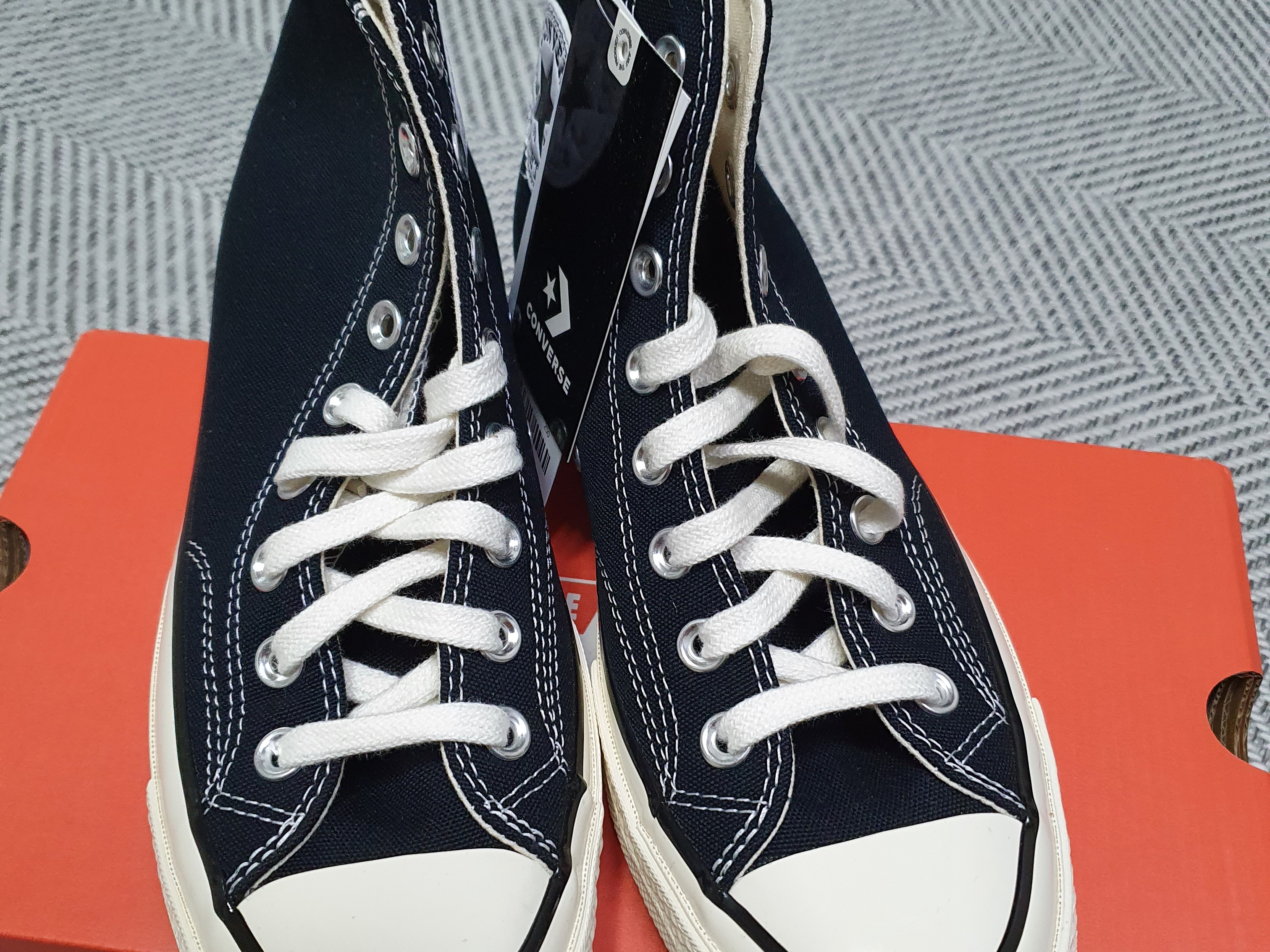 Converse Chuck 70 Hi Black 착용 스타일