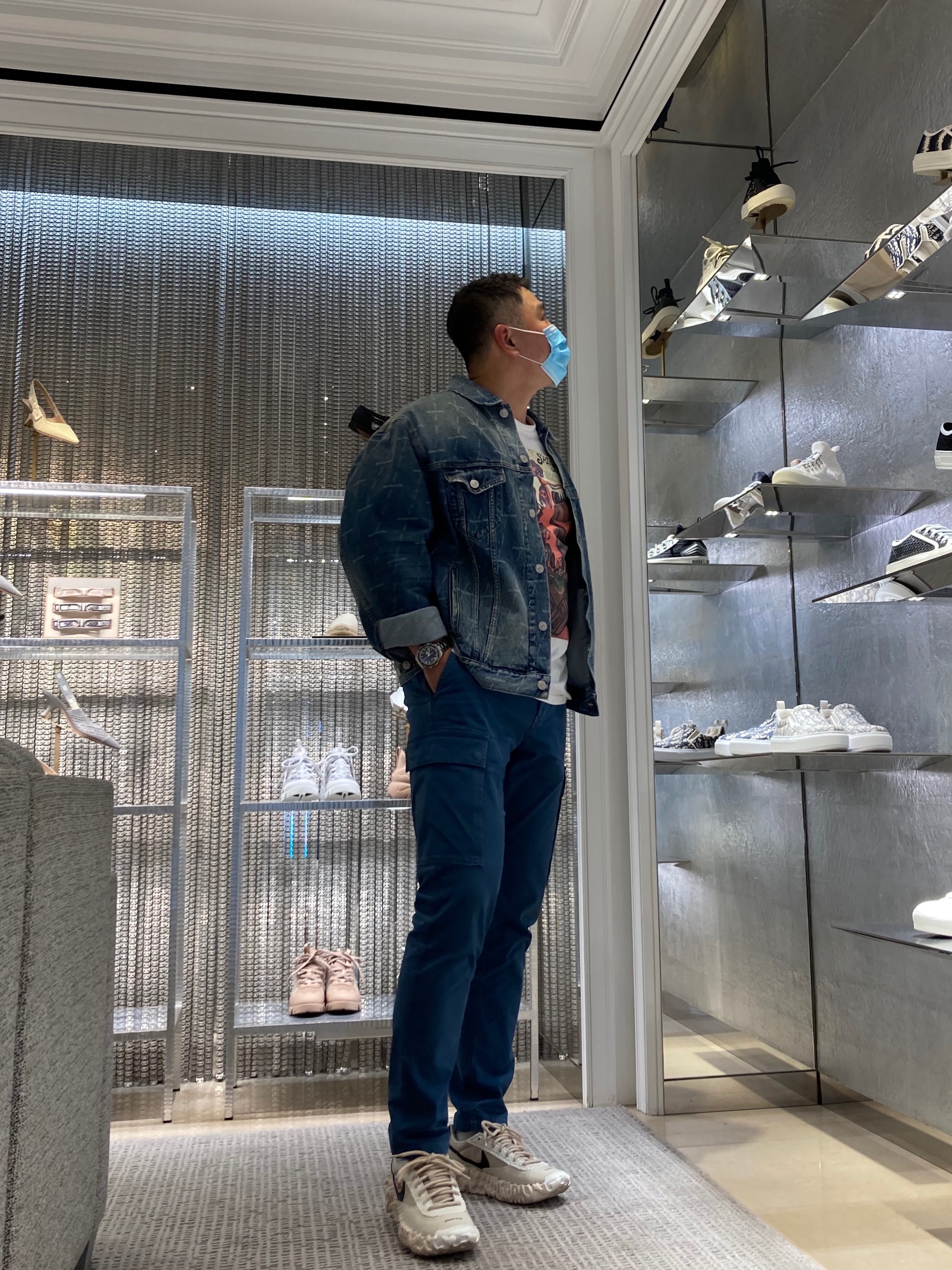 Nike x Undercover Overbreak SP Overcast 착용 스타일