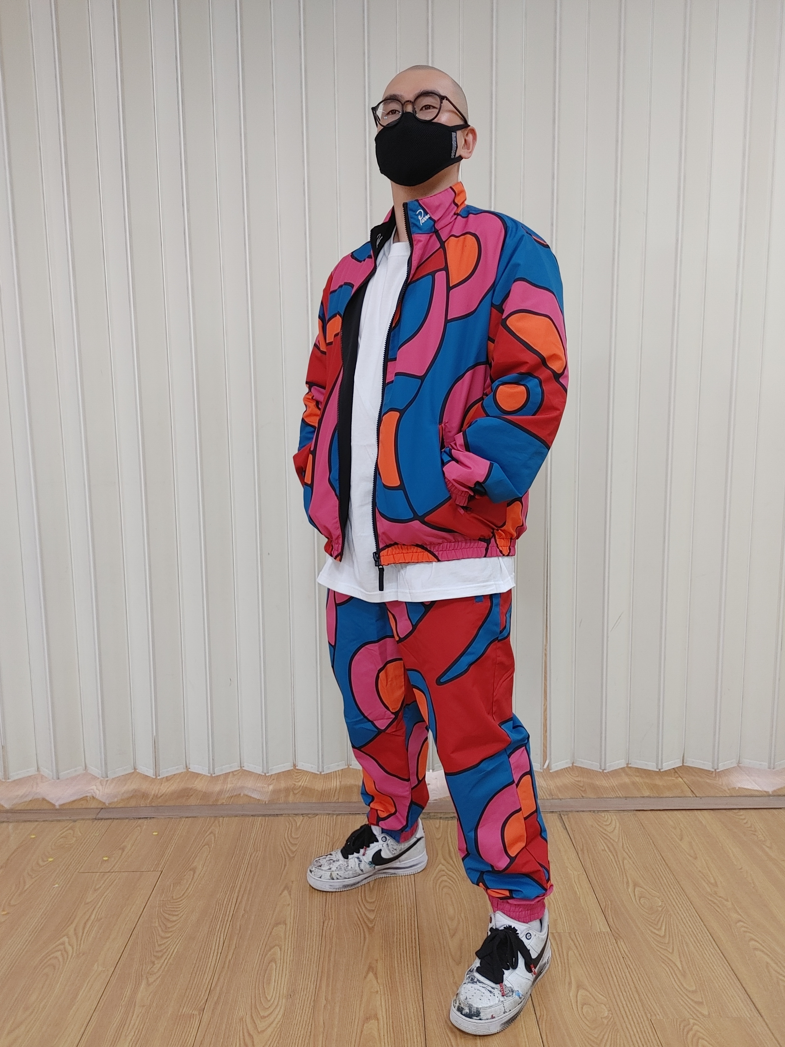 Nike x Peaceminusone Air Force 1 Low Para-Noise 2.0 착용 스타일