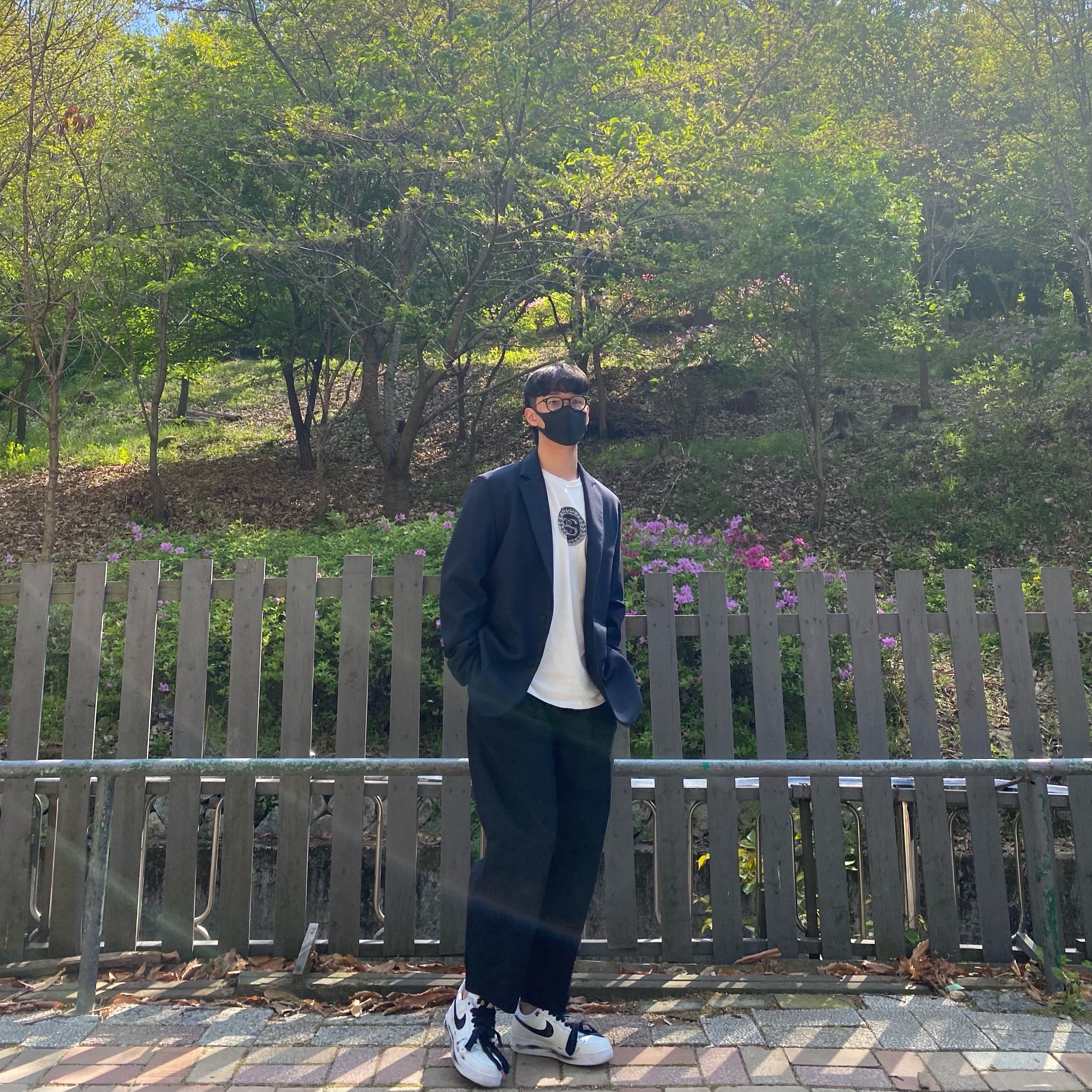 Nike x Stussy Big Swoosh LS T-Shirt White - US/EU, Nike x Peaceminusone Air Force 1 Low Para-Noise 2.0 착용 스타일 - 2