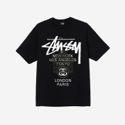 Stussy DSM World Tour T-Shirt Black