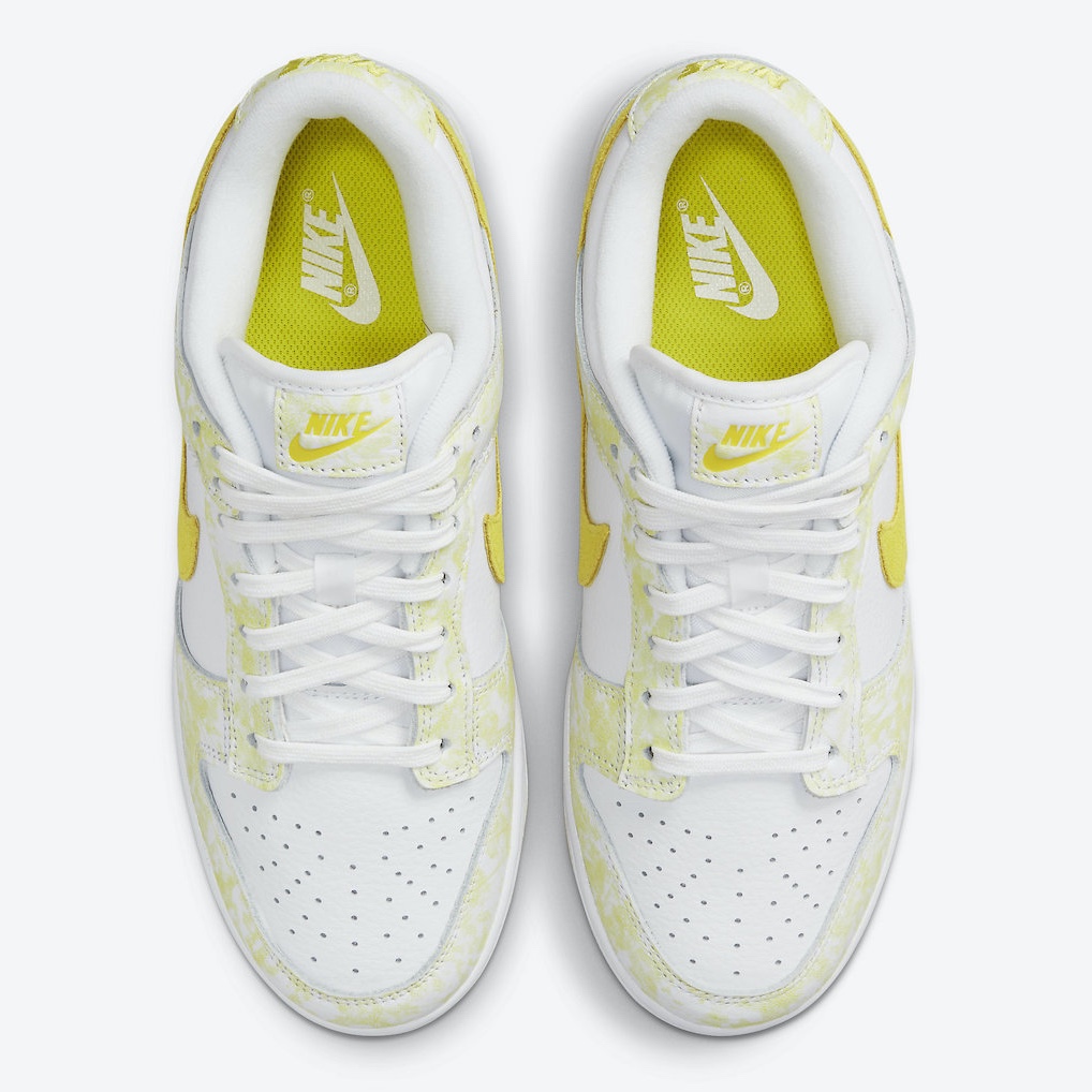 (W) Nike Dunk Low Lemon Drop 착용 스타일 - 4