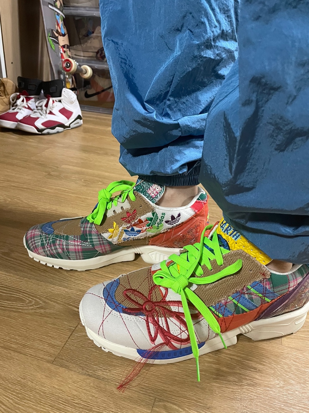 Adidas x Sean Wotherspoon ZX 8000 Superearth 착용 스타일 - 1