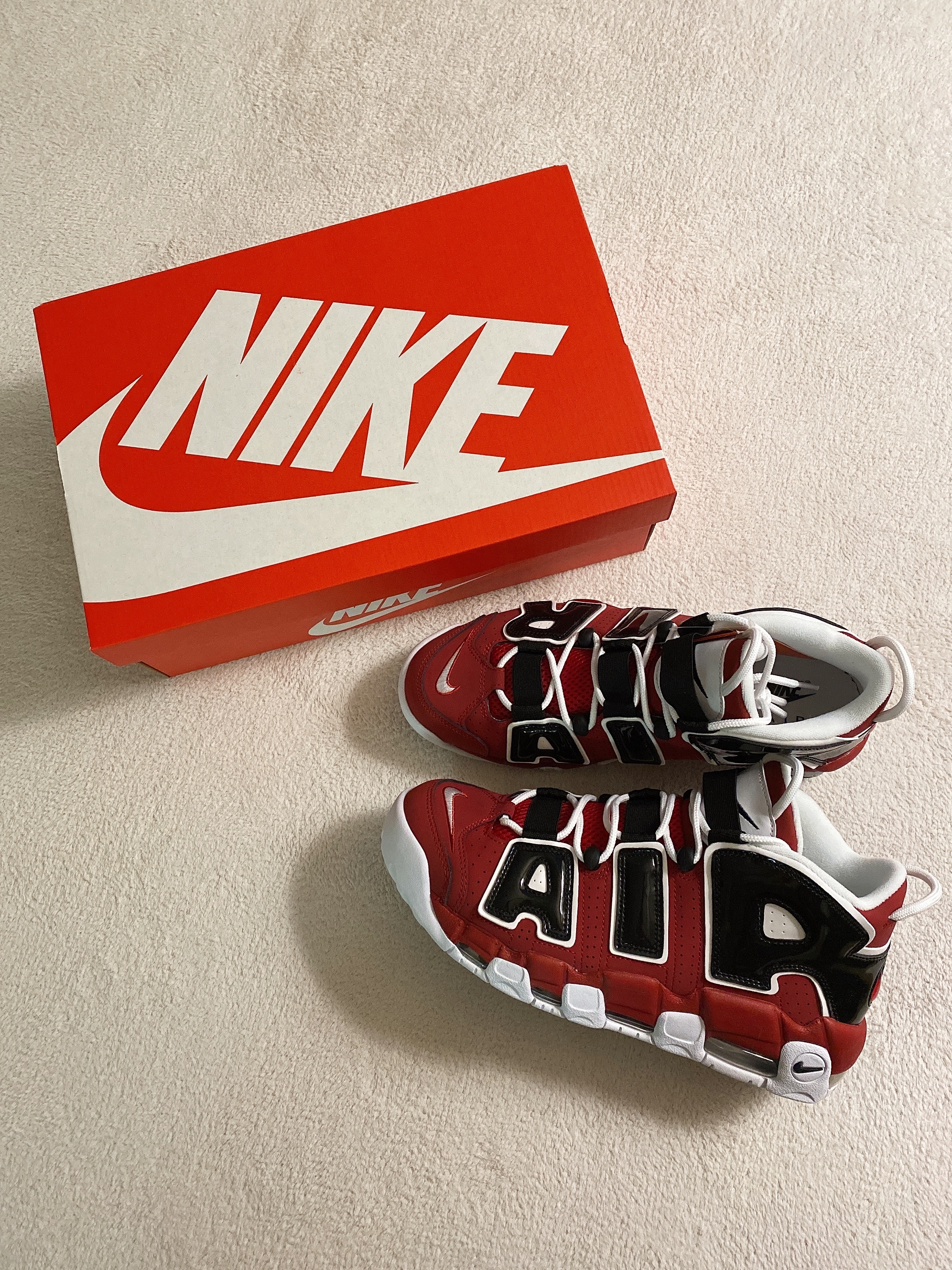 Nike Air More Uptempo 96 Bulls 2021 착용 스타일